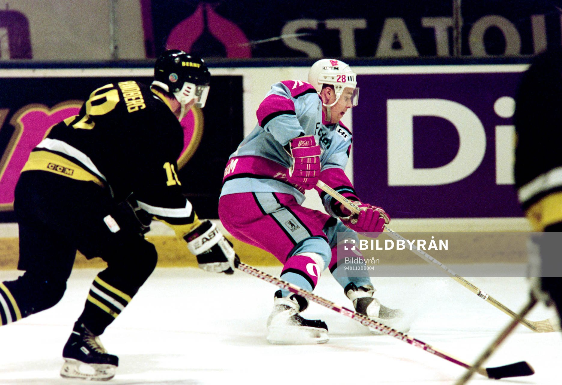 Tomas Holmström, Boden med pucken