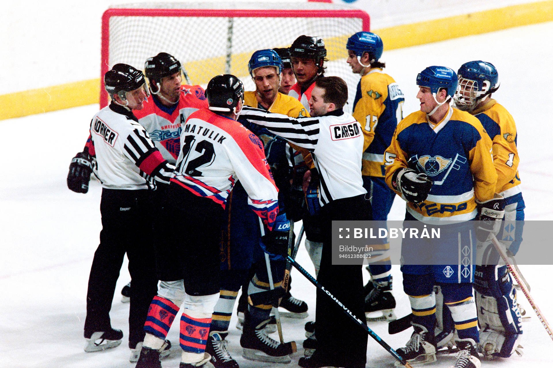 Ishockey, Premier Division, Sheffield Steelers - Fife