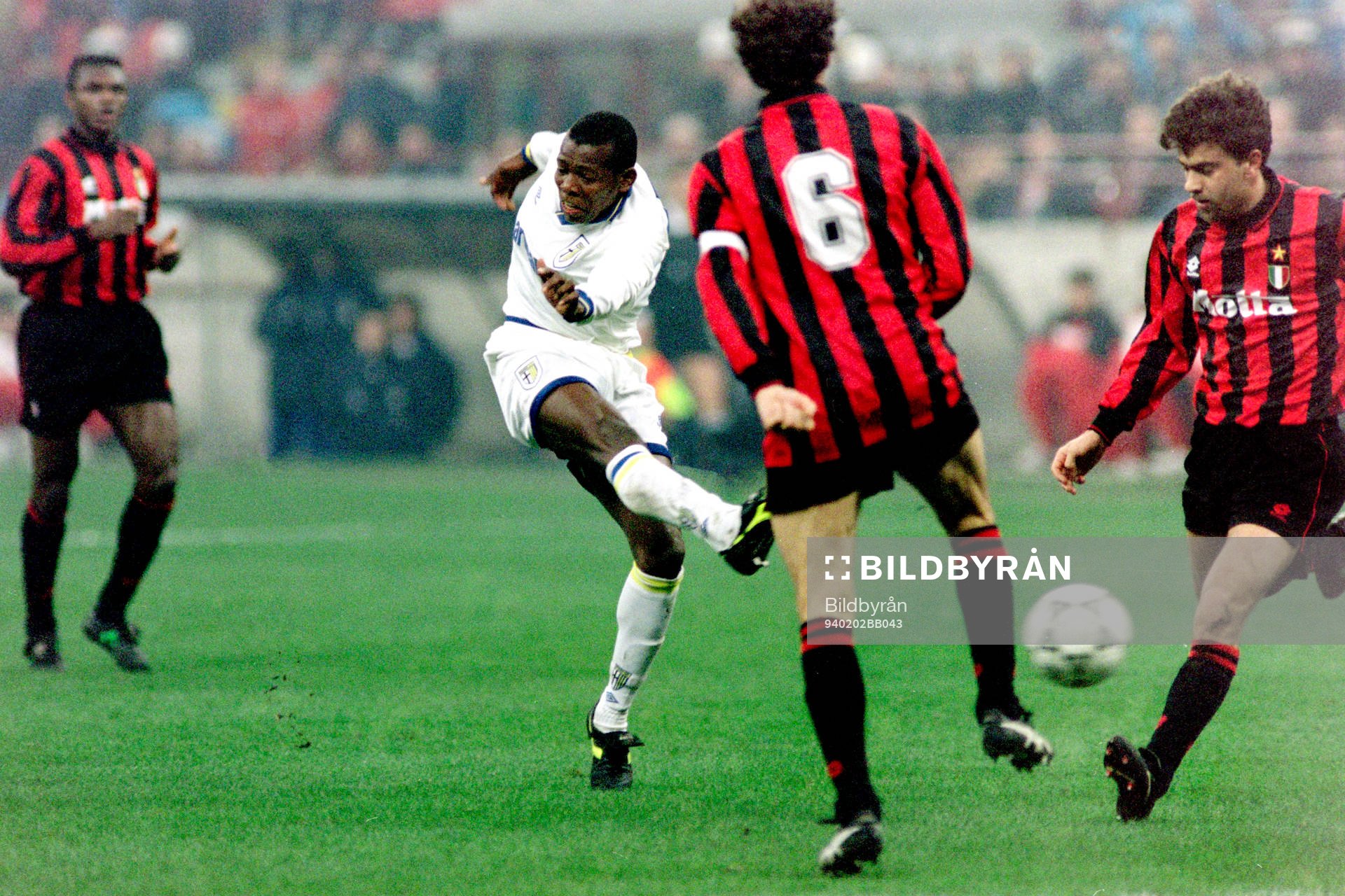 Faustino Asprilla, Parma i skottagen