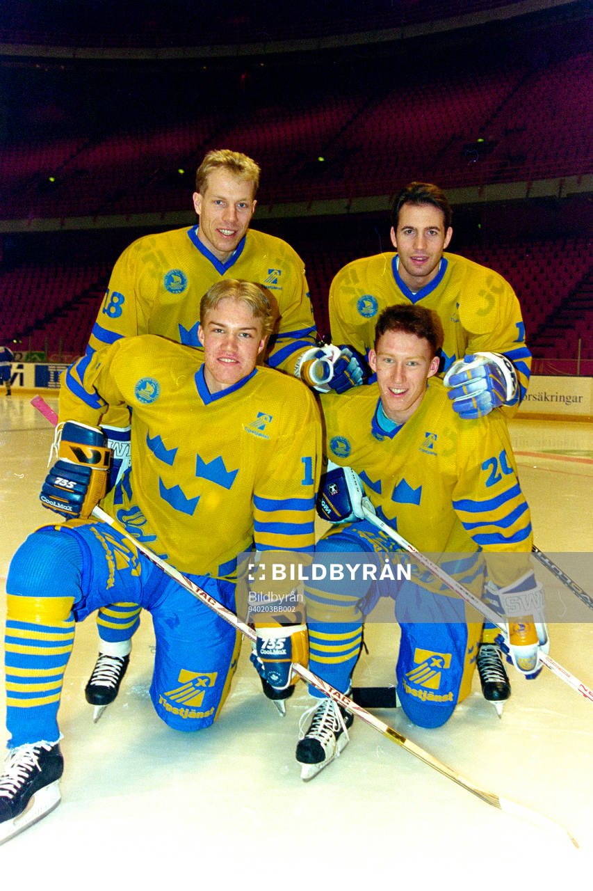 Bakre raden fr. v Jonas Bergqvist och Roger Hansson.
