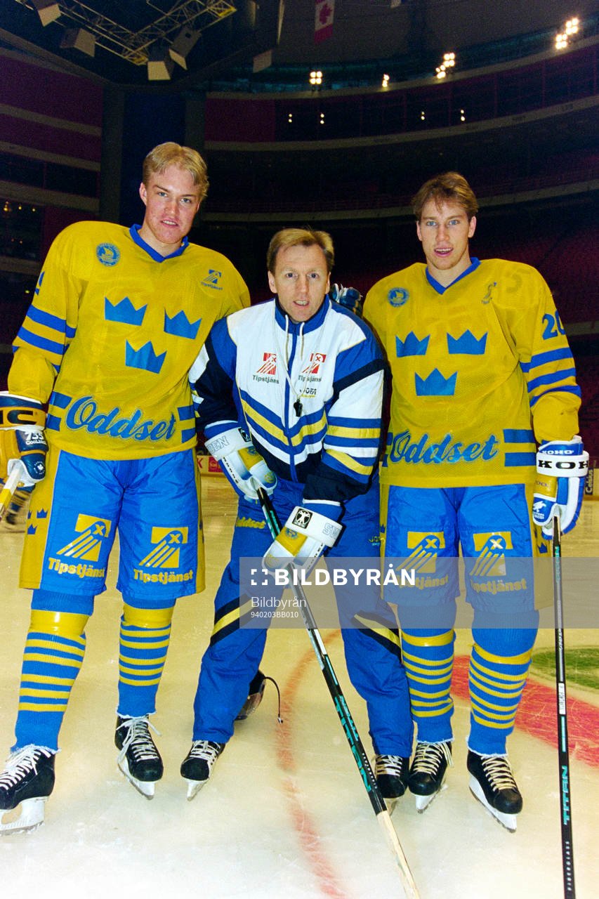 Kenny Jönsson, Tommy Tomth, ass förbundskapten och Peter