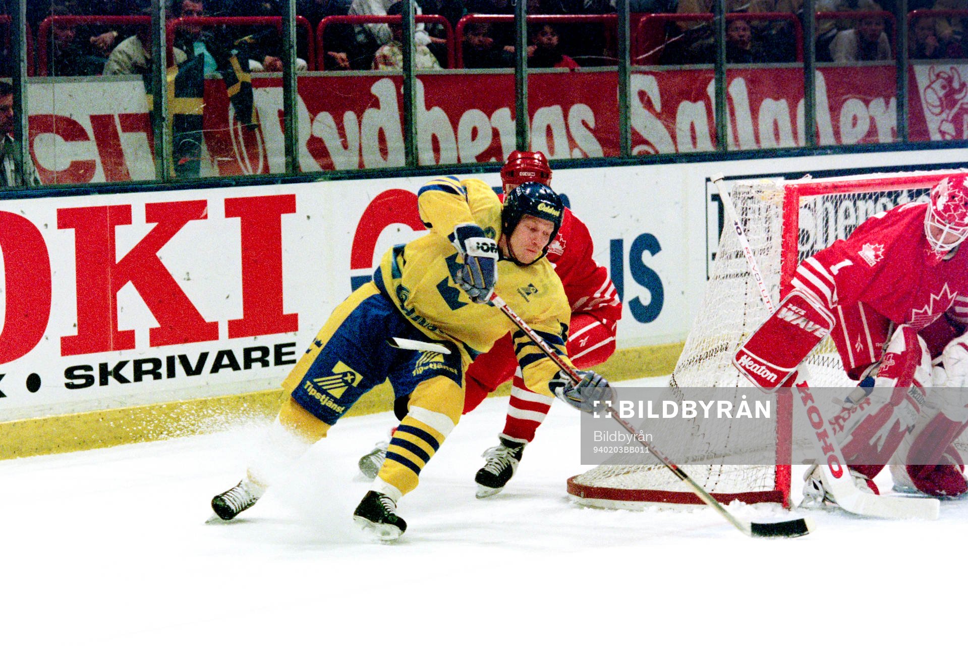 Charles Berglund, Sverige med pucken