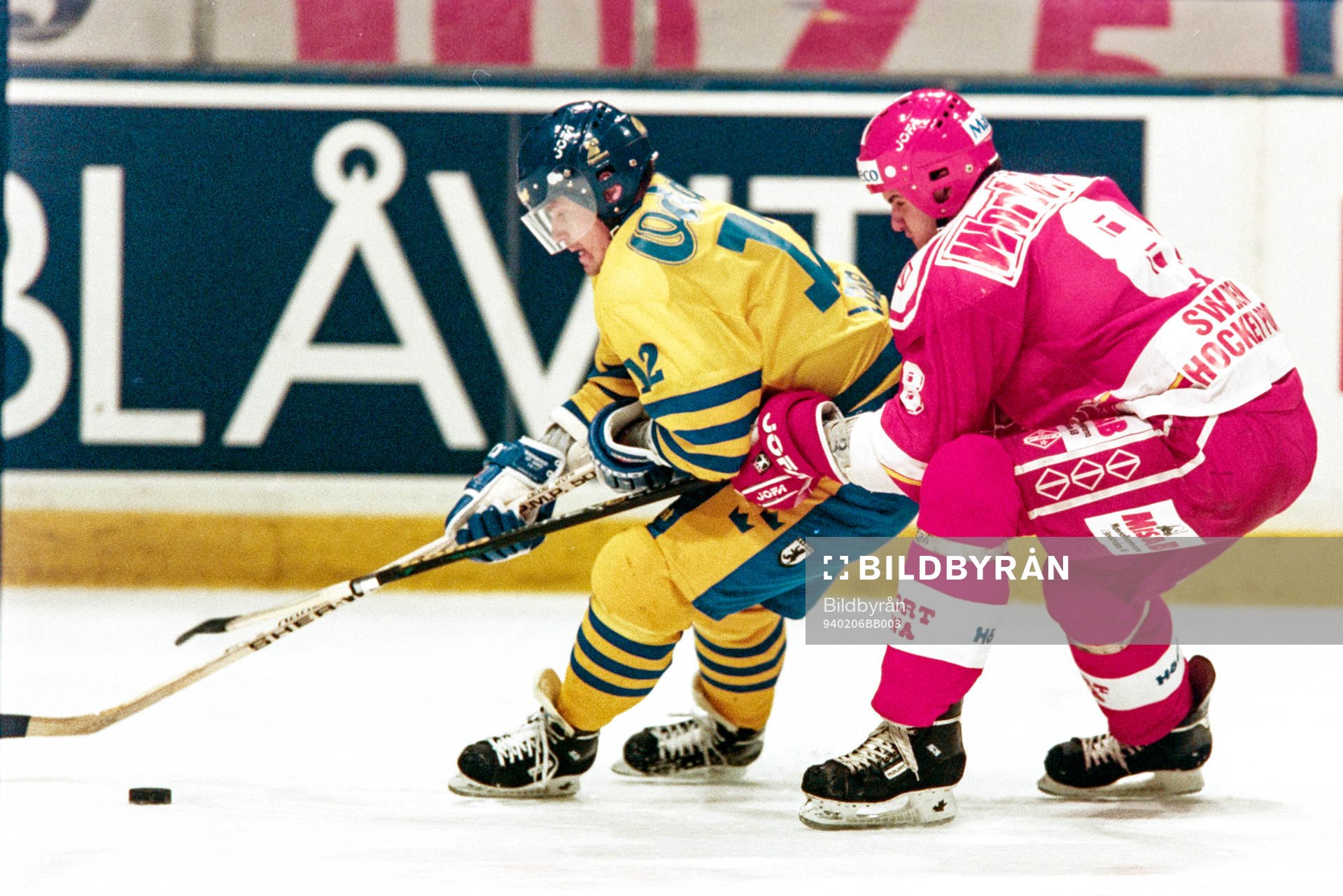 Håkan Loob, Sverige med pucken
