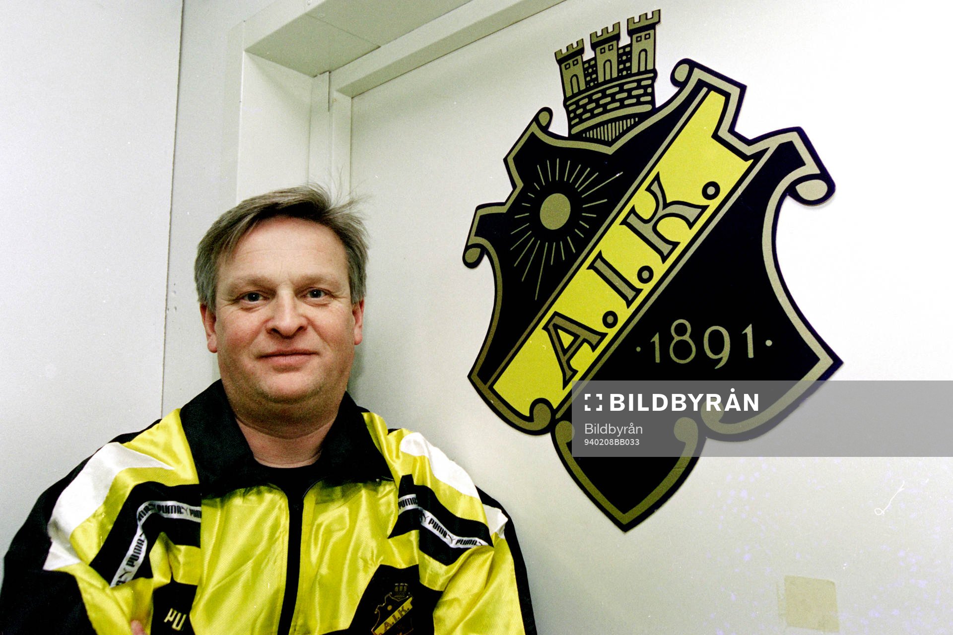 Fotboll, Allsvenskan, AIK, förhands: Hans Backe, tränare i AIK.