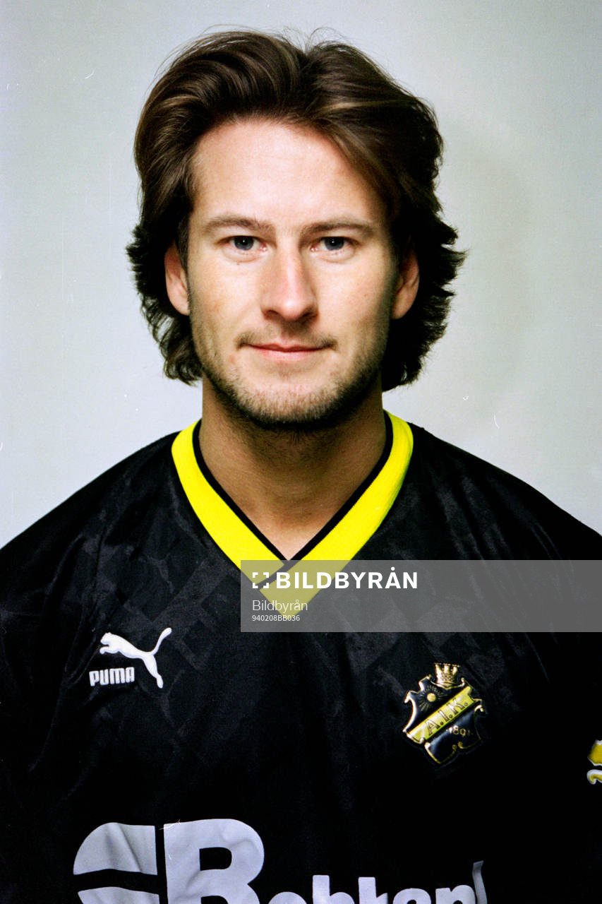 Fotboll, Allsvenskan, AIK, förhands: Patrik Hagman, AIK. .