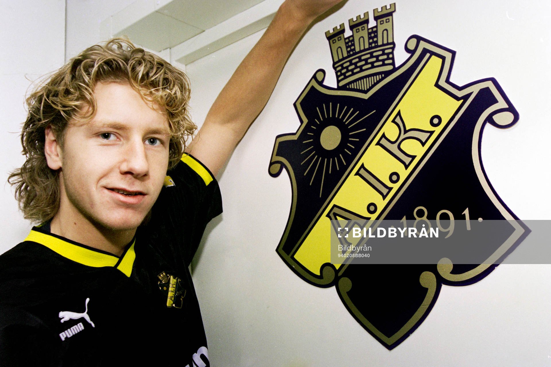 Fotboll, Allsvenskan, AIK, förhands: Jesper Jansson, AIK. 