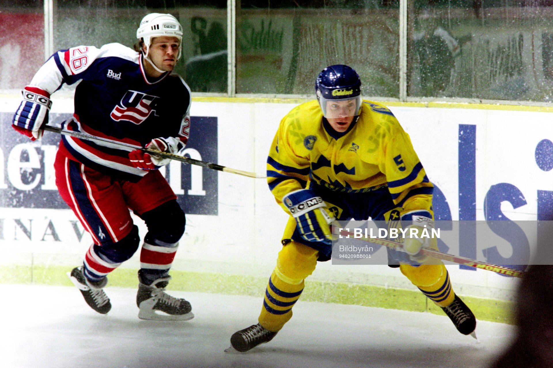 Barry Richter, USA och Patrik Juhlin, Sverige