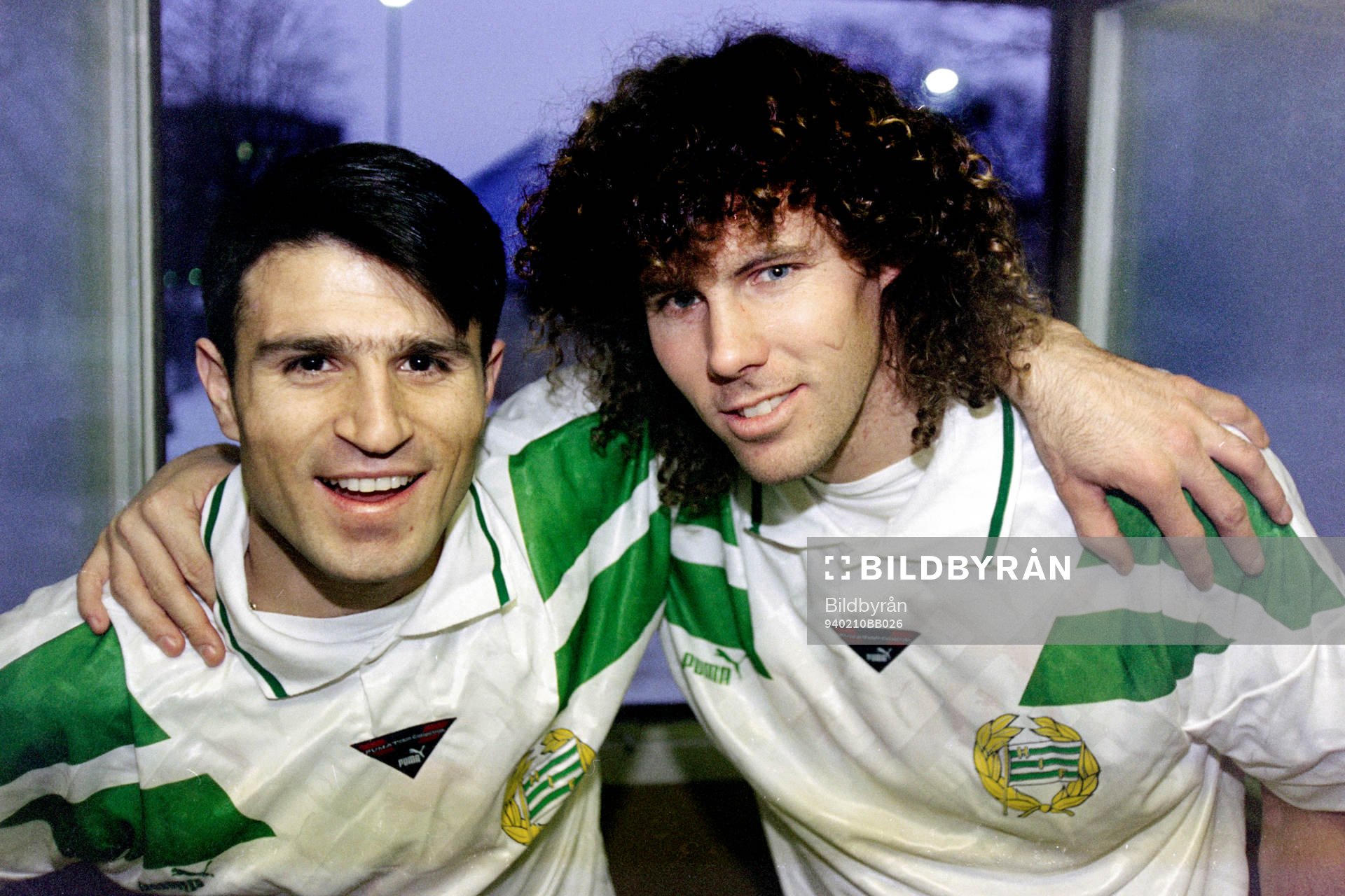 Cebrail Mermer och Hans Eskilsson, Hammarby