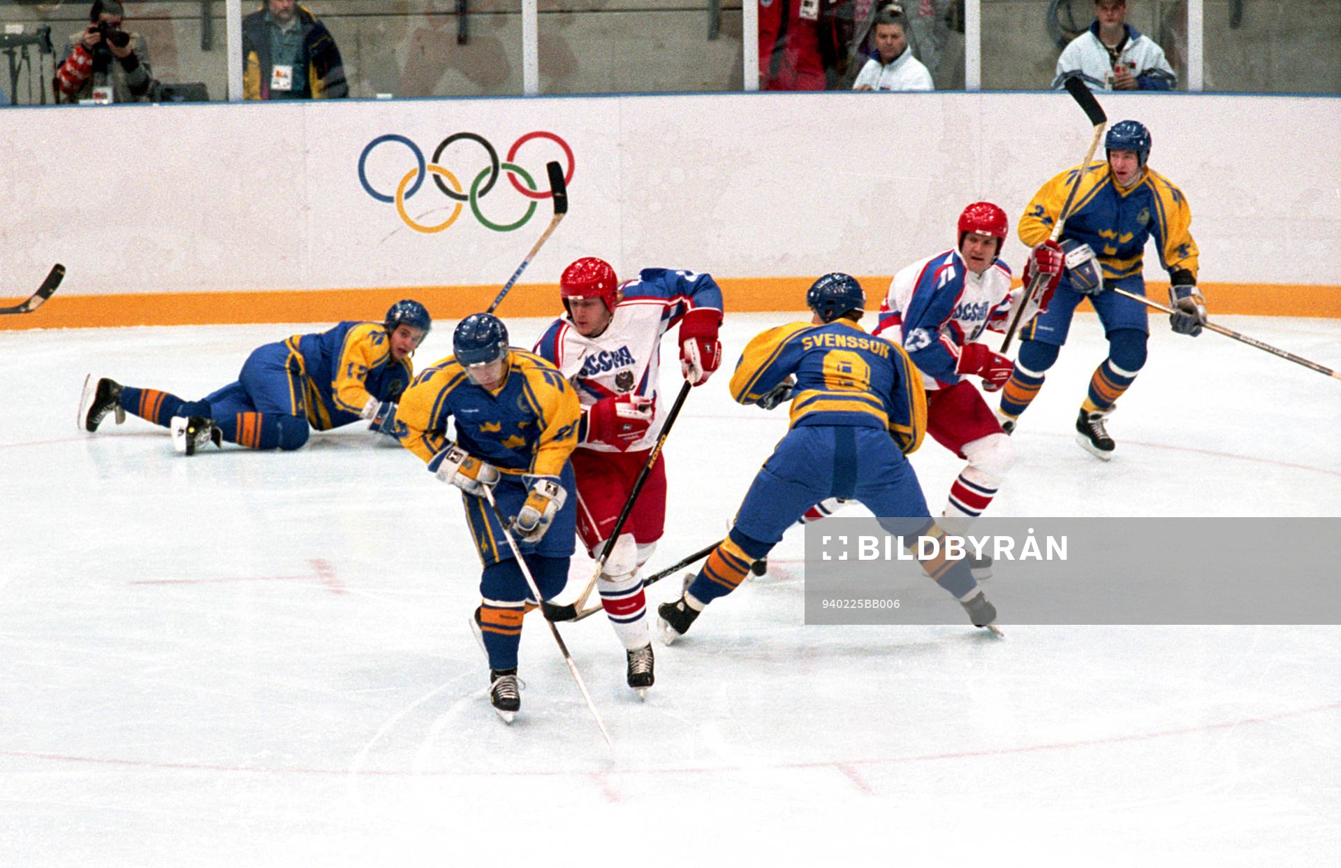 OS, Ishockey, Sverige - Ryssland, 4-3