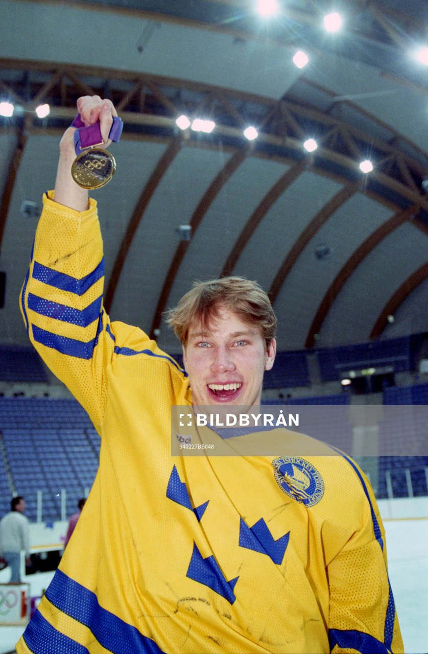 Peter Forsberg, Sverige med sin guldmedalj