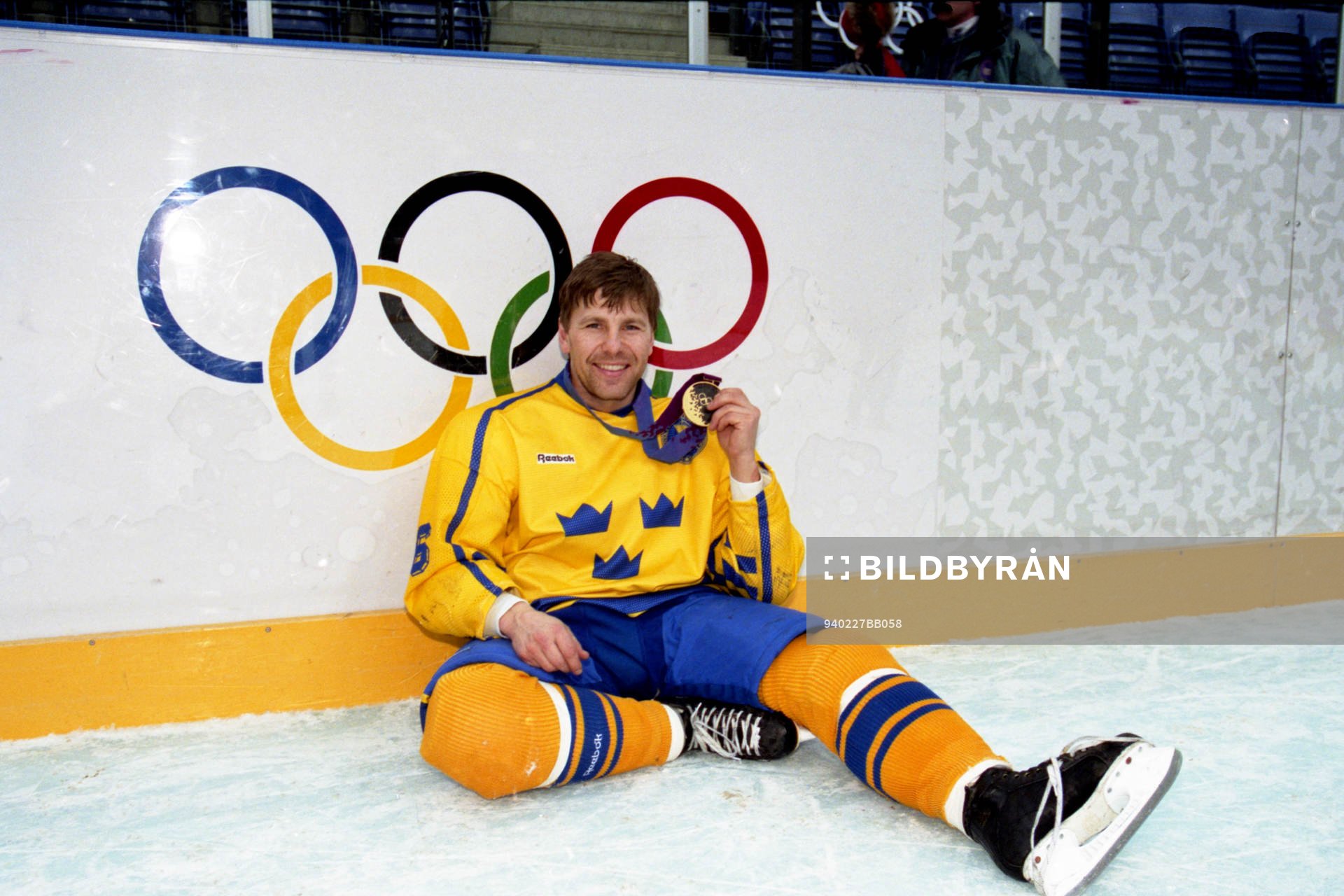 Mats Näslund, Sverige med sin guldmedalj