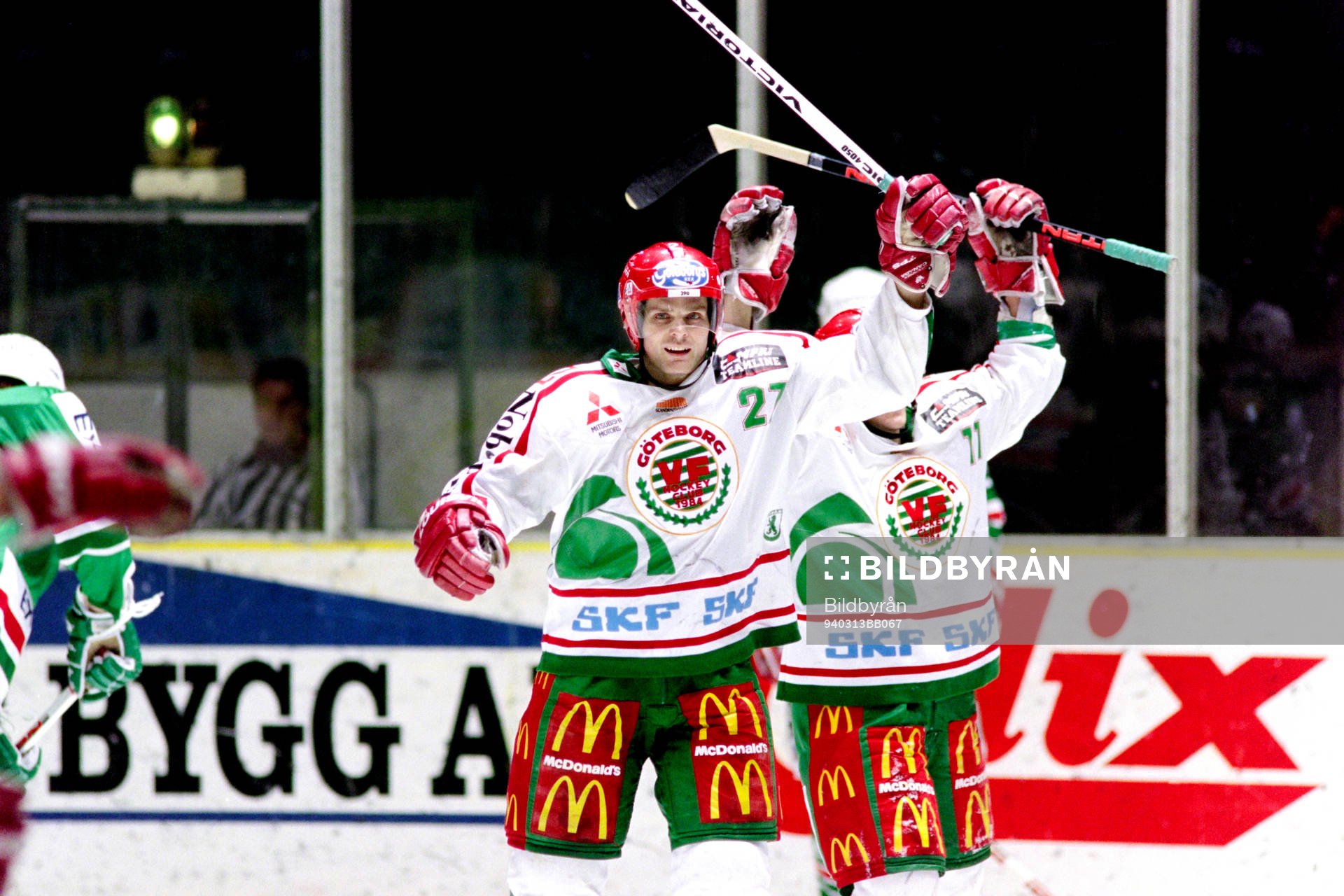 Pär Edlund, Västra Frölunda jublar
