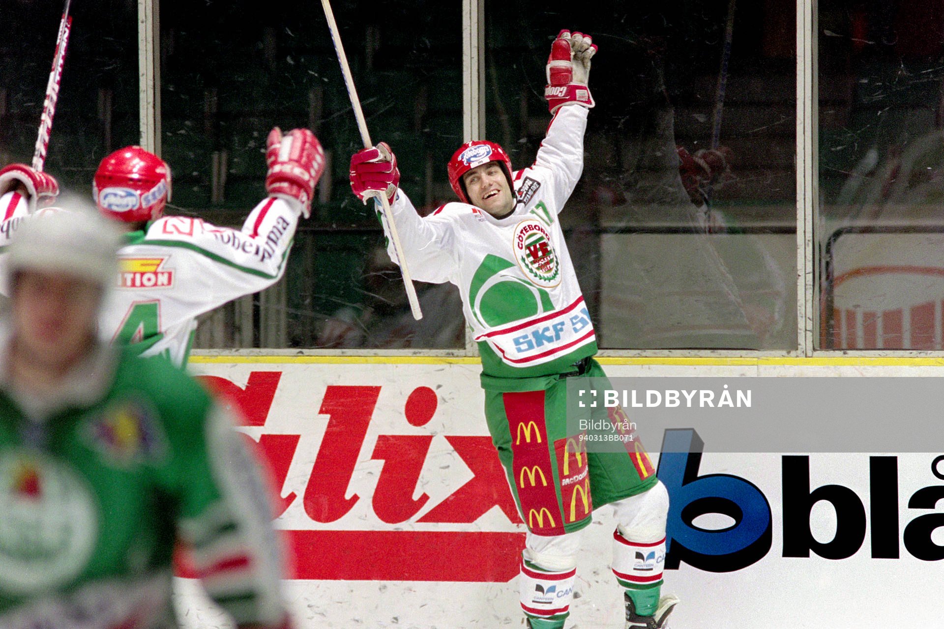 Peter Berndtsson, Västra Frölunda jublar