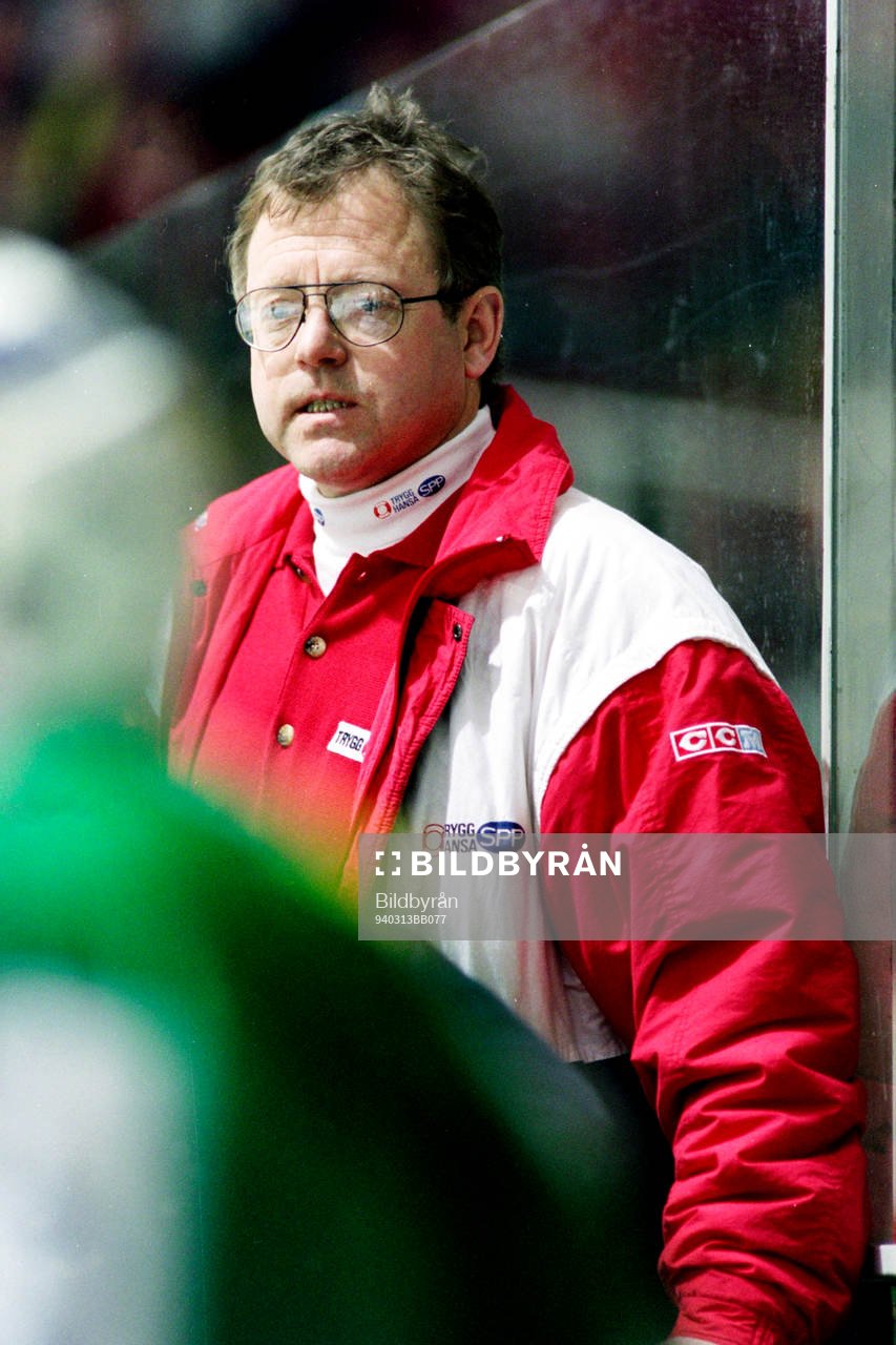 Christer Abrahamsson, tränare i Rögle