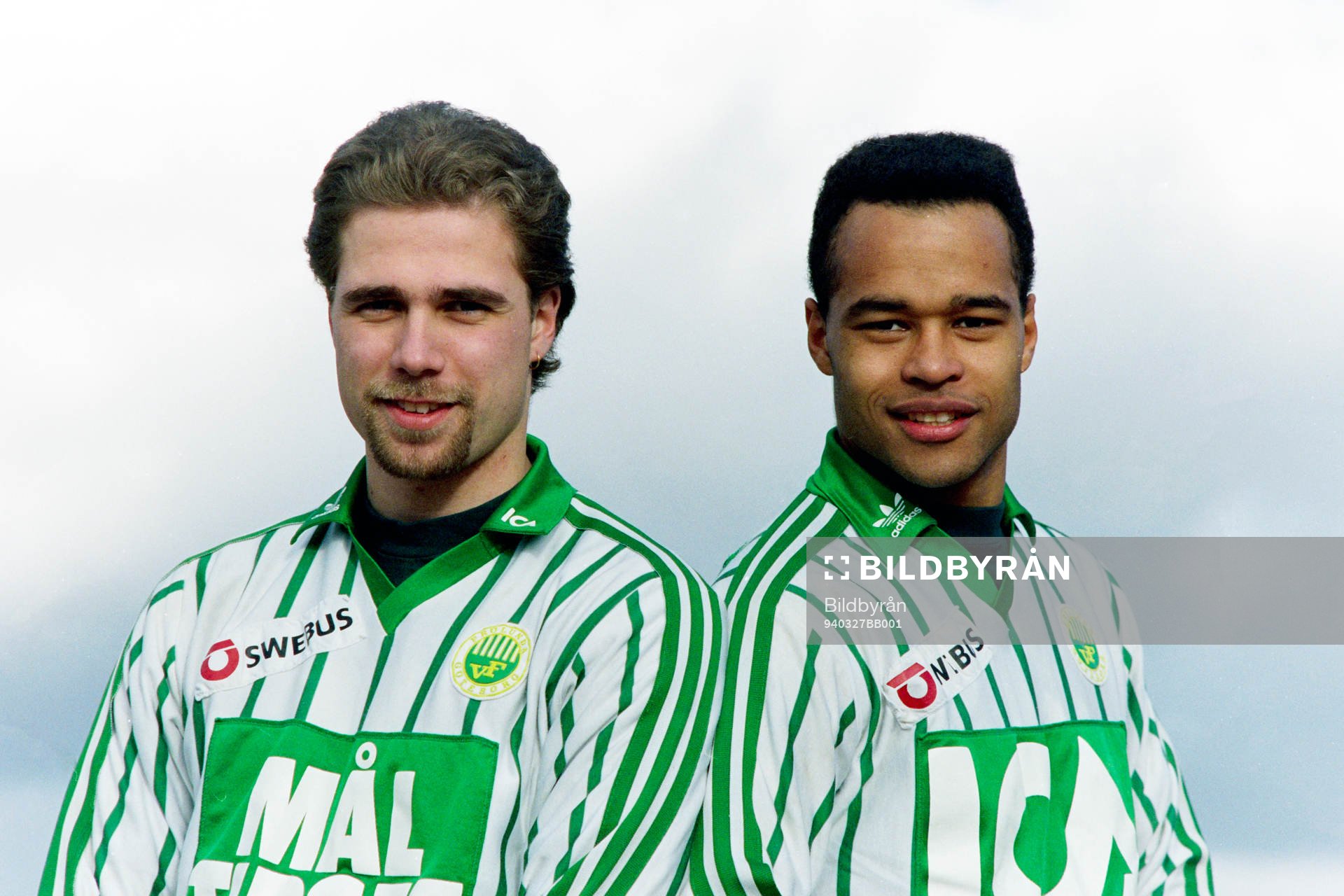 Fotboll, Allsvenskan, Västra Frölunda, Förhands: Teddy Lukic och Filip Apelstav, Västra Frölunda.