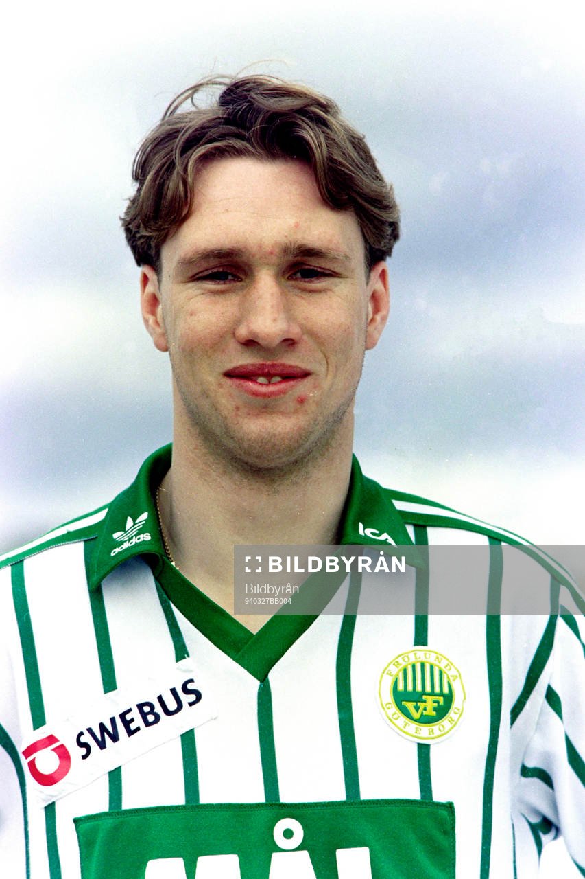Fotboll, Allsvenskan, Västra Frölunda, Förhands: Niklas Skoog, Västra Frölunda.