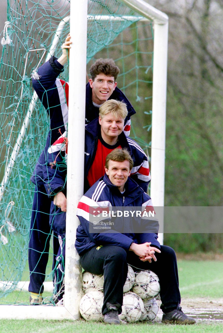 Stefan Wedman, Peter Swärdh och Anders Linderoth,