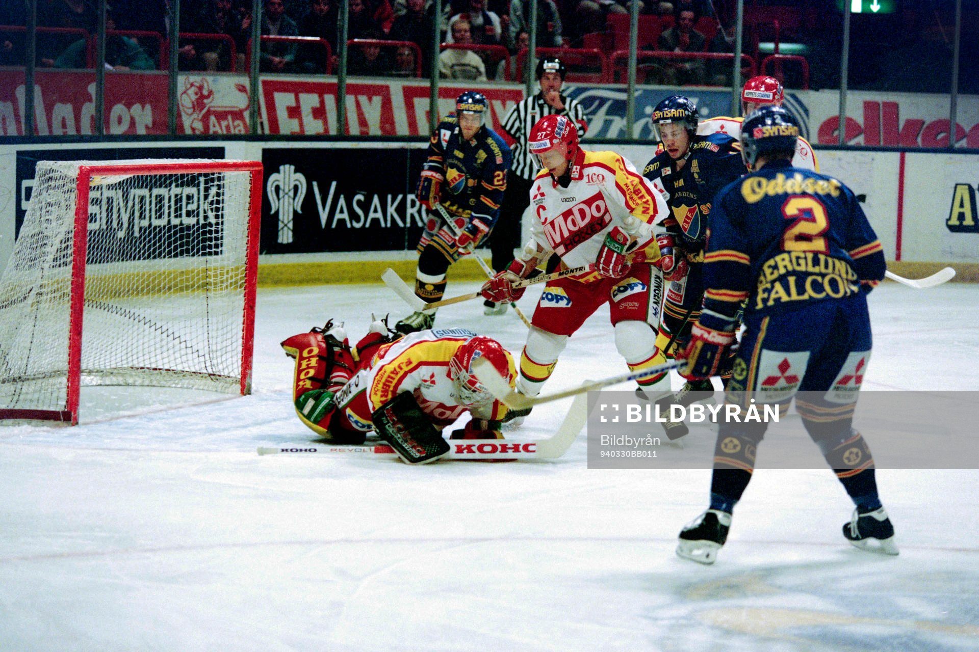 Ishockey, SM, Semifinal 1, Djurgården - Modo, 1-2, Sudden