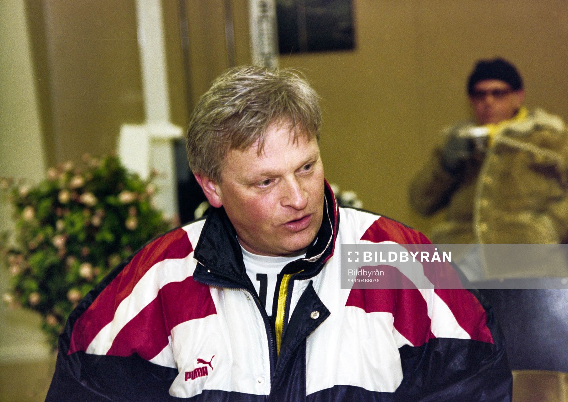 En nöjd Hans Backe, tränare i AIK