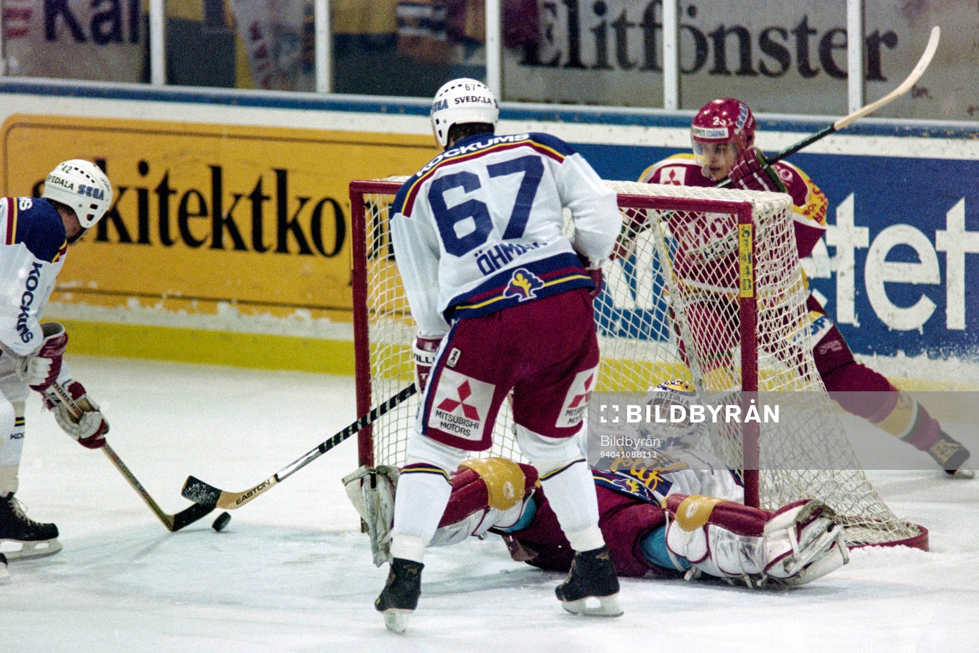 Malmös Roger Öhman och Roger Nordström, målvakt i Malmö
