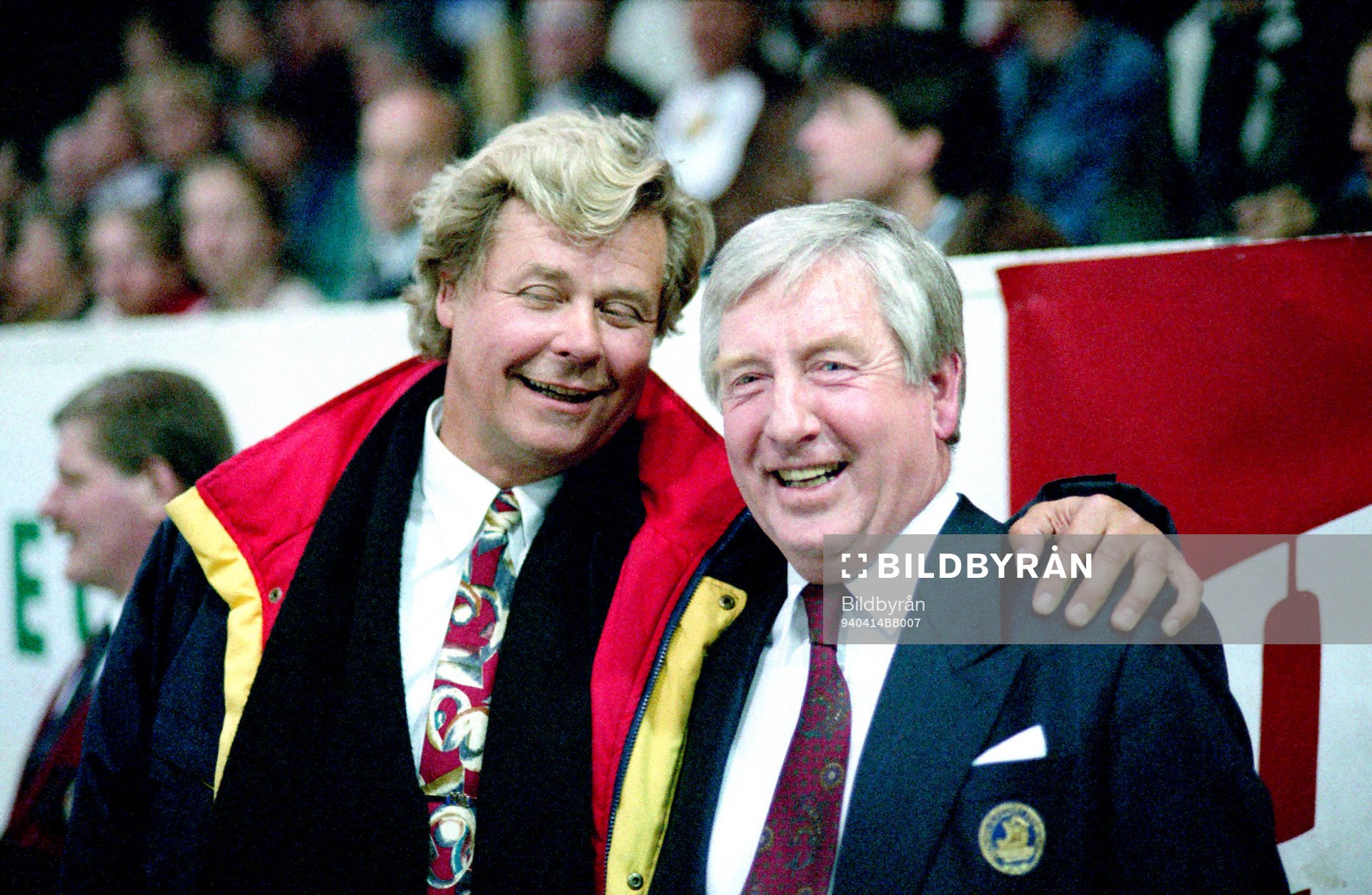 Percy Nilsson, ordförande i Malmö, och Rickard Fagerlund,