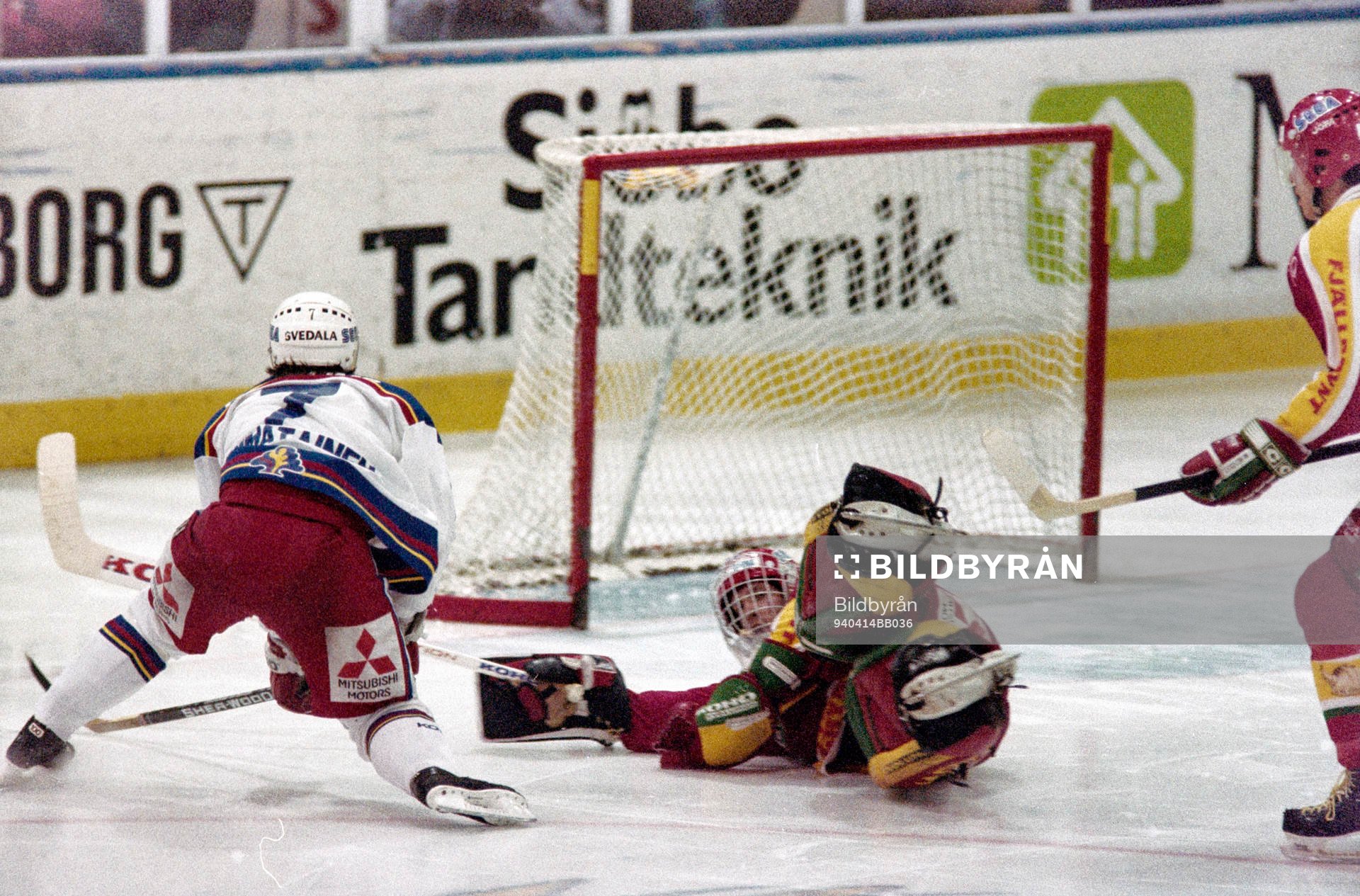 Petri Liimatainen, Malmö rundar Fredrk Andersson, målvakt