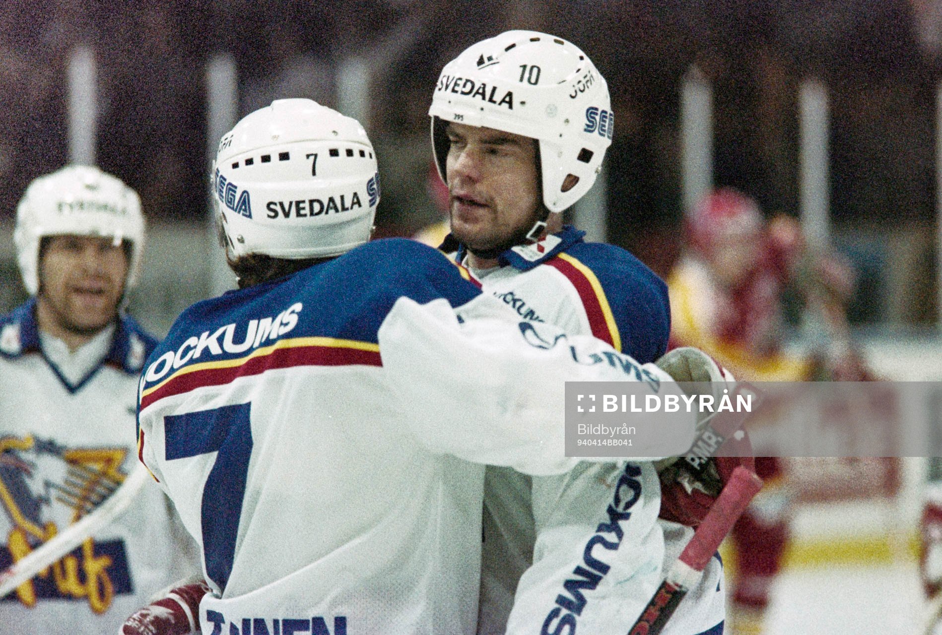 Petri Liimatainen kramar om Raimo Helminen, Malmö