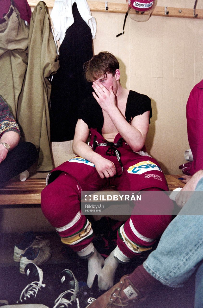 Peter Forsberg, Modo deppar
