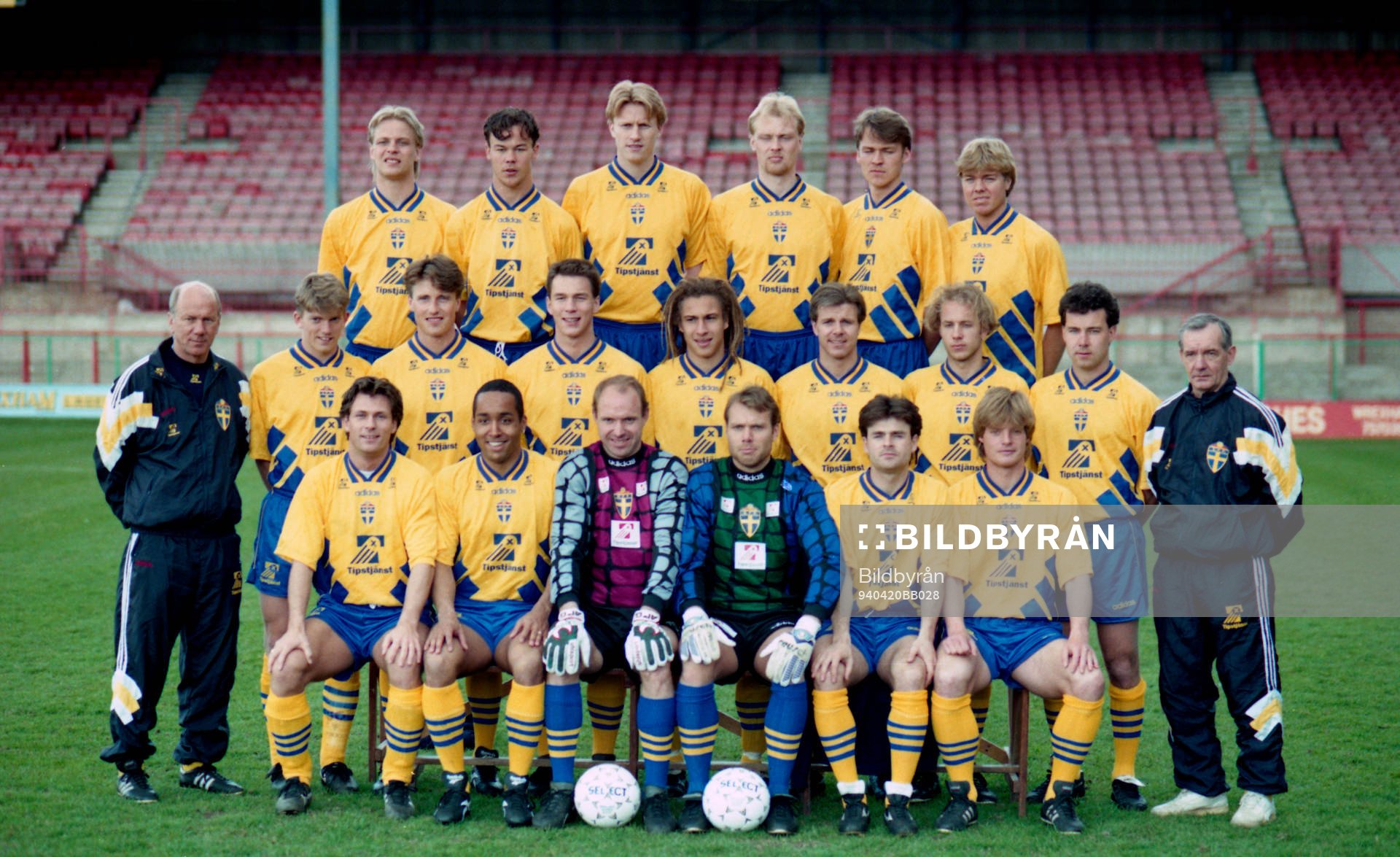 Fotboll, Wales - Sverige, 0-2, förhands, lagbild,