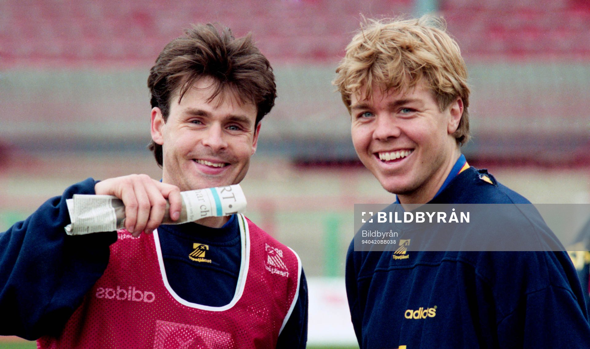 Anders Limpar och Tomas Brolin