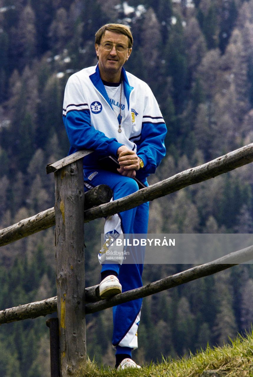 Curt Lindström, förbundskapten i Finland