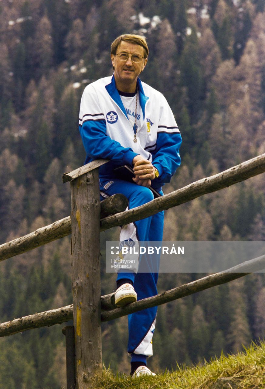 Curt Lindström, förbundskapten i Finland