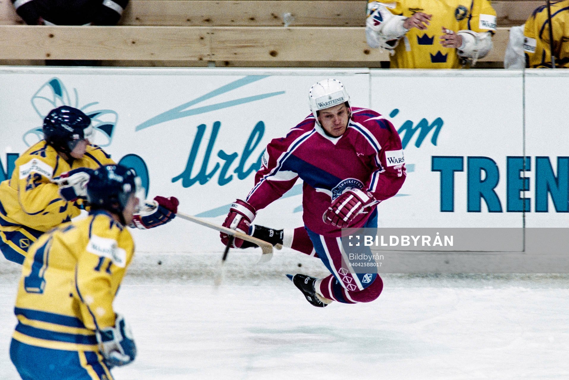 Ishockey, VM, Sverige - Norge