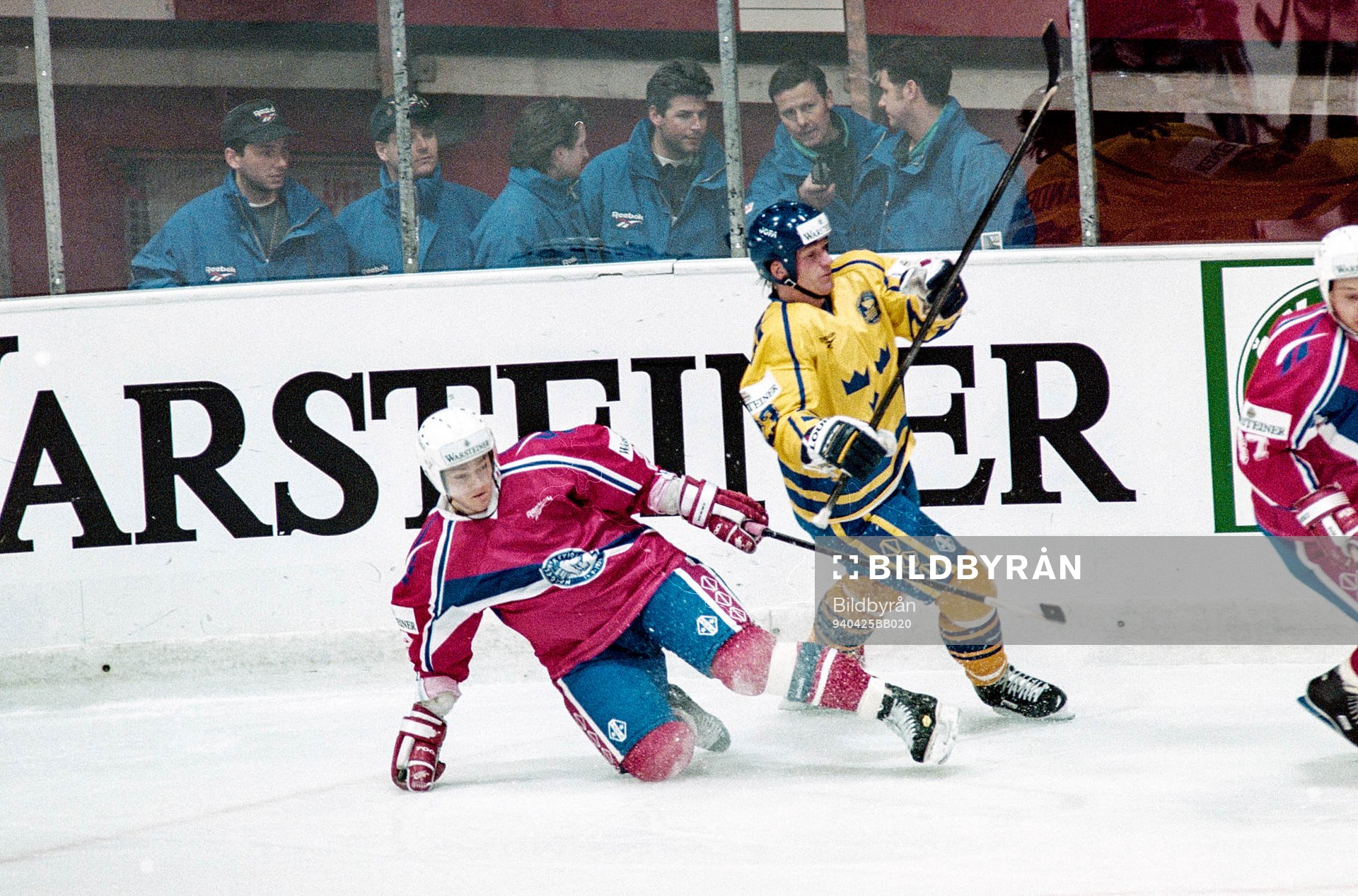 Mikael Andersson, Sverige stoppas