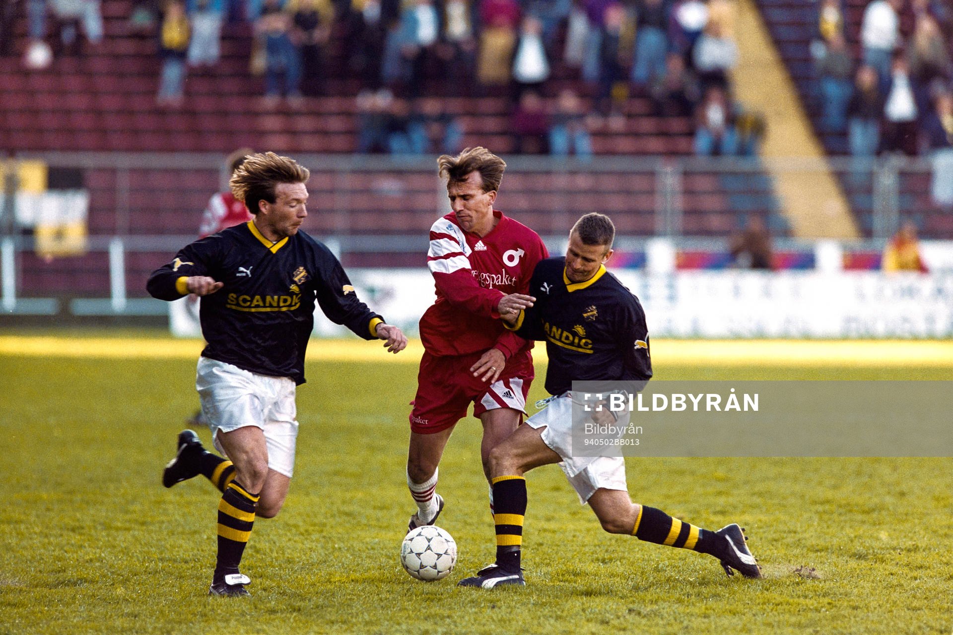 Kim Bergstrand och Michael Borgqvist, AIK i samarbete mot