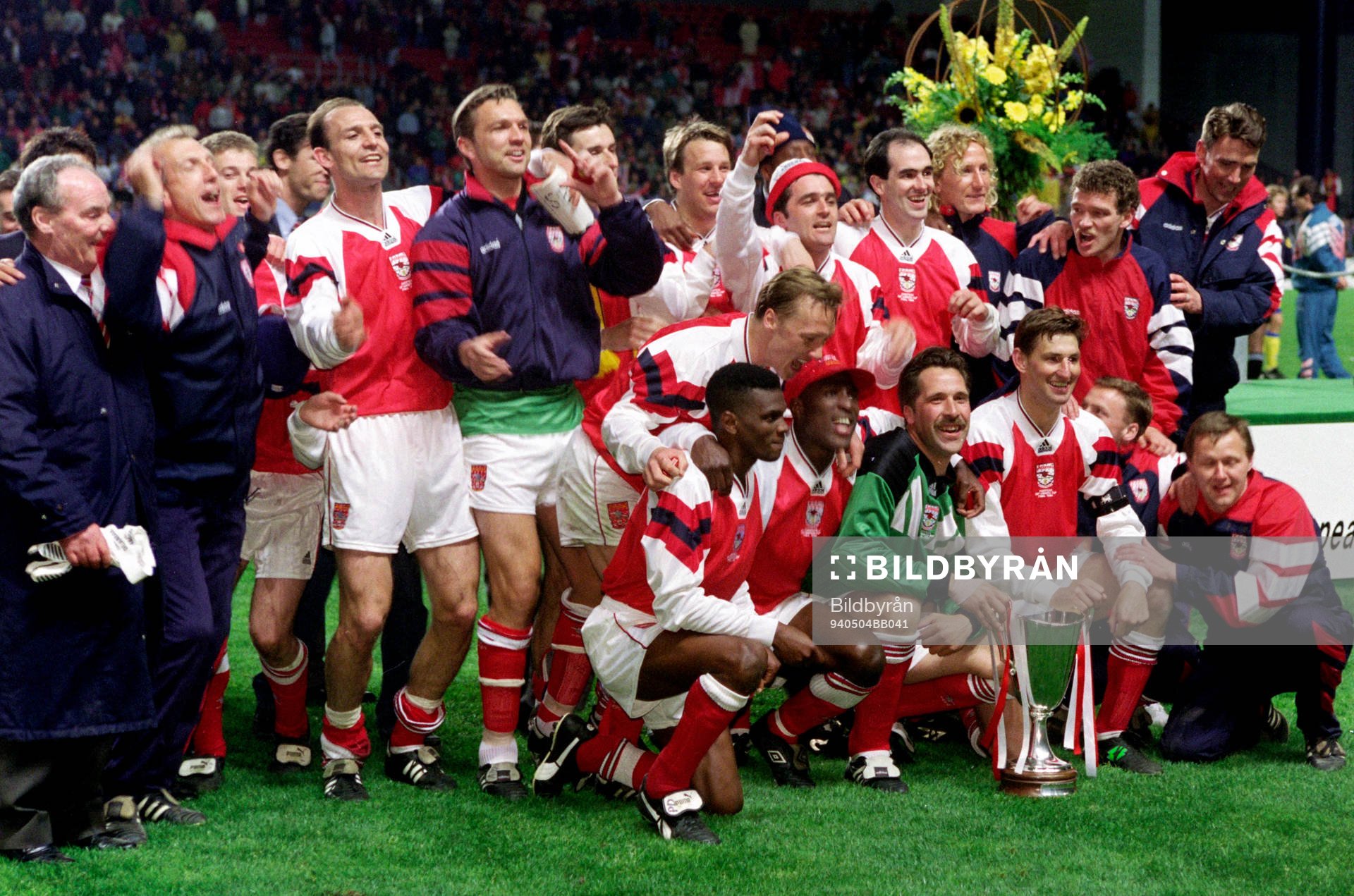 Jubel i Arsenal