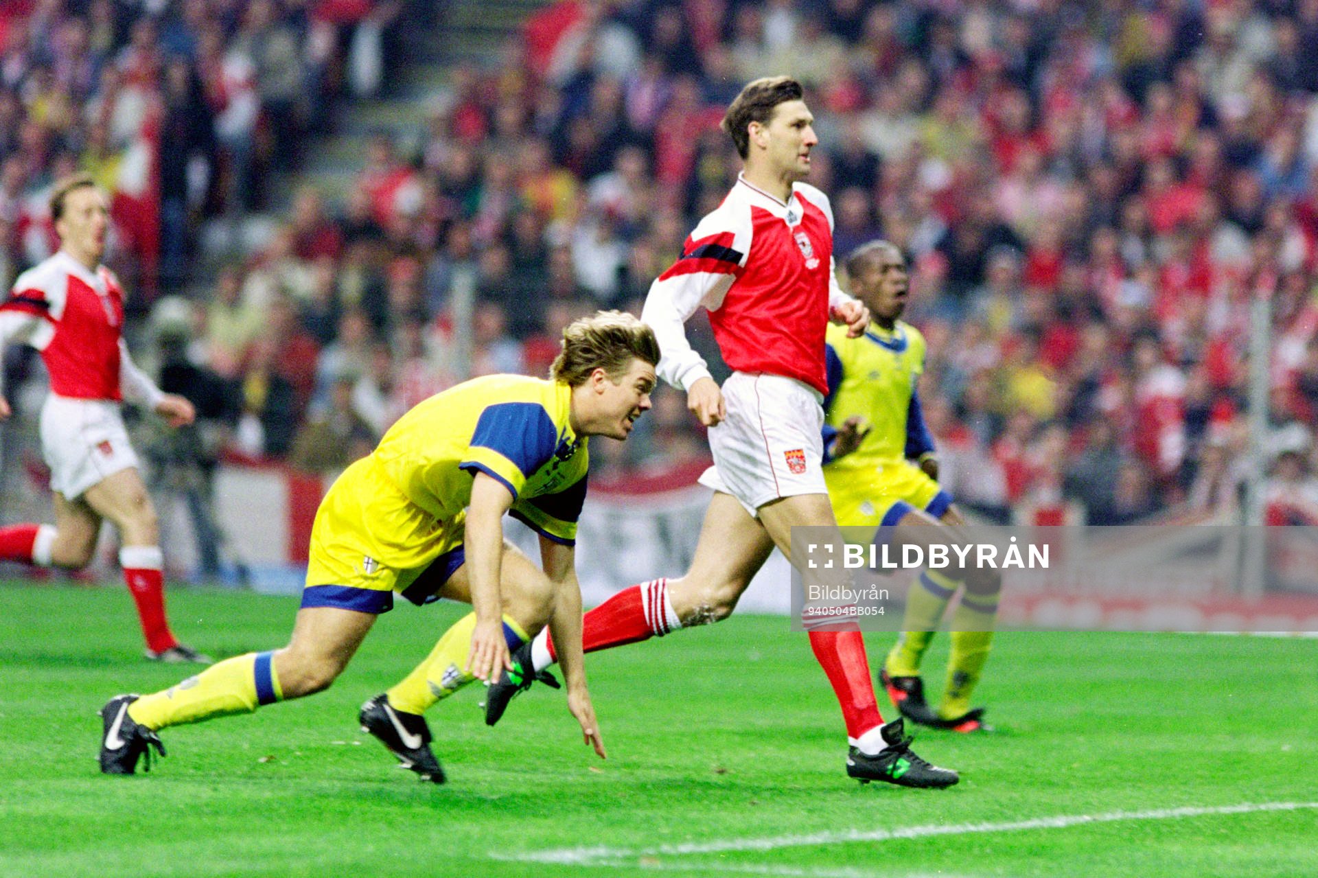 Fotboll, Cupvinnarcupen, Final, Arsenal - Parma, 1-0: Tomas Brolin, Parma