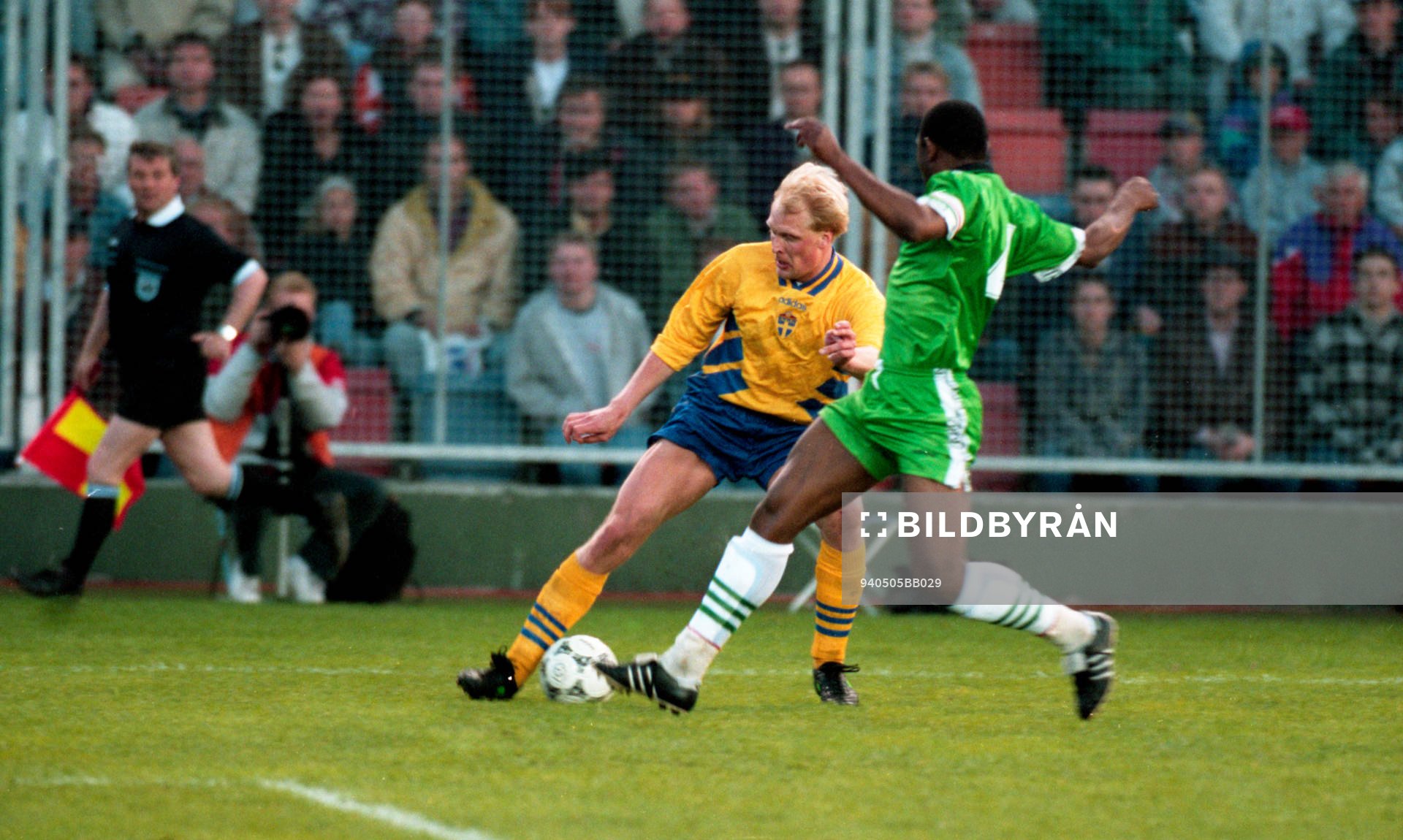 Klas Ingesson i dribblingstagen
