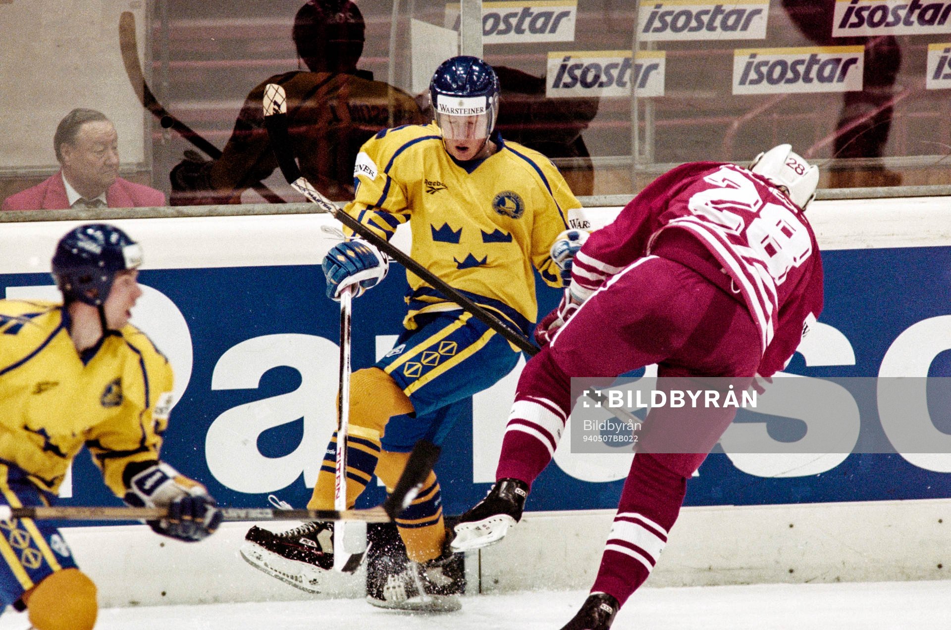 Sveriges Jörgen Jönsson och kanadas Steve Duchesne