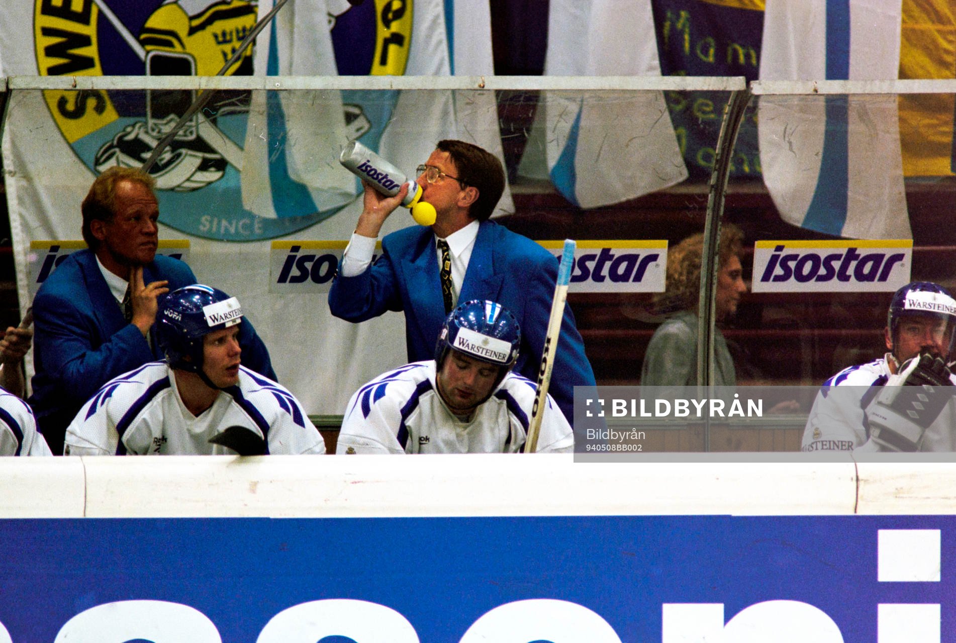 Curt Lindström, förbundskapten i Finland