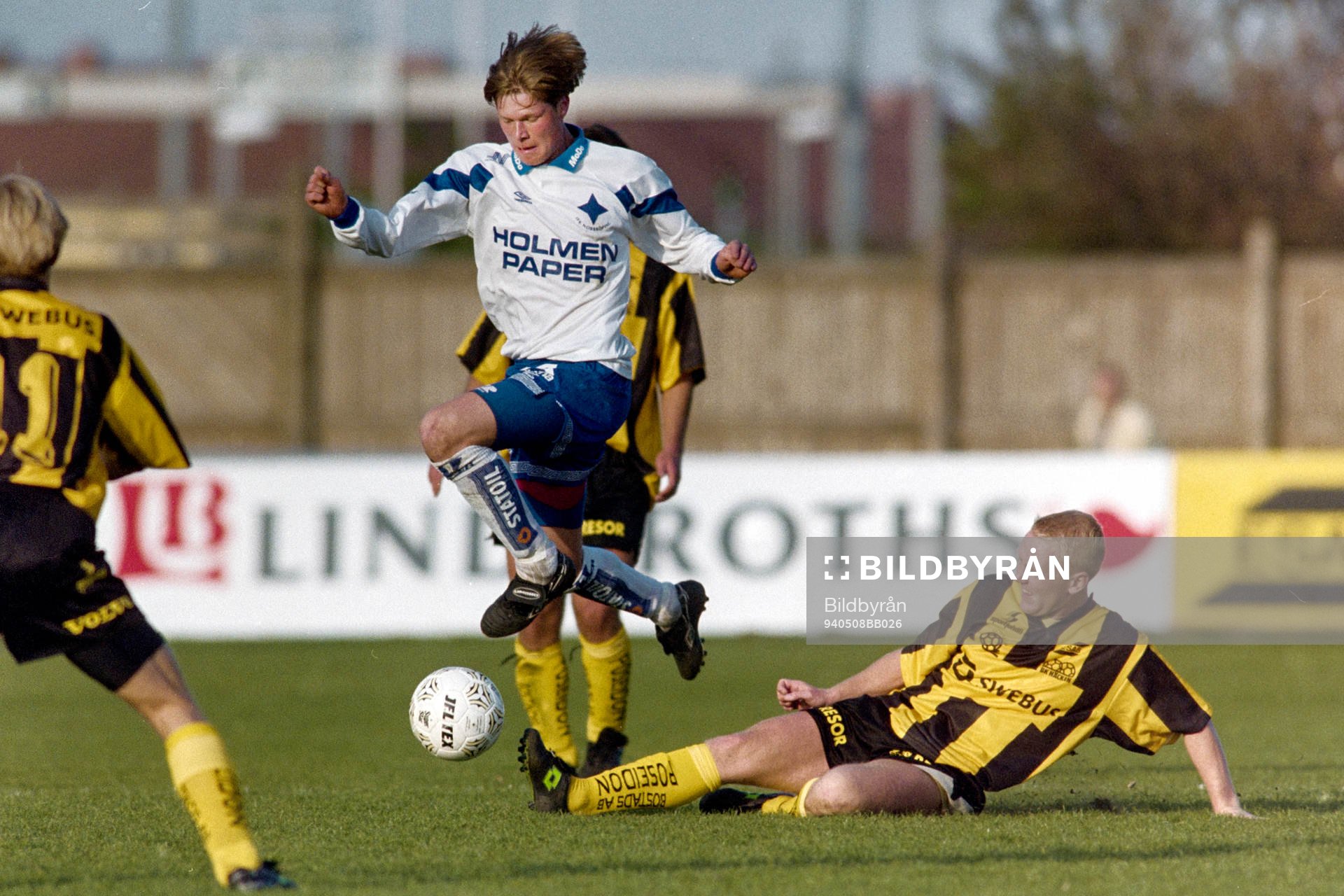 Göran Bergort, IFK Norrköping med bollen