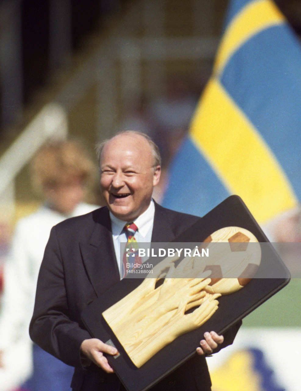 Lars-Åke Lagrell, ordförande, Svenska Fotbollsförbundet
