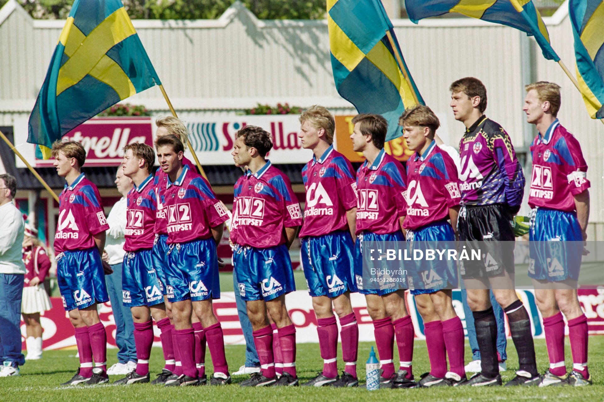 Helsingborg innan matchstart