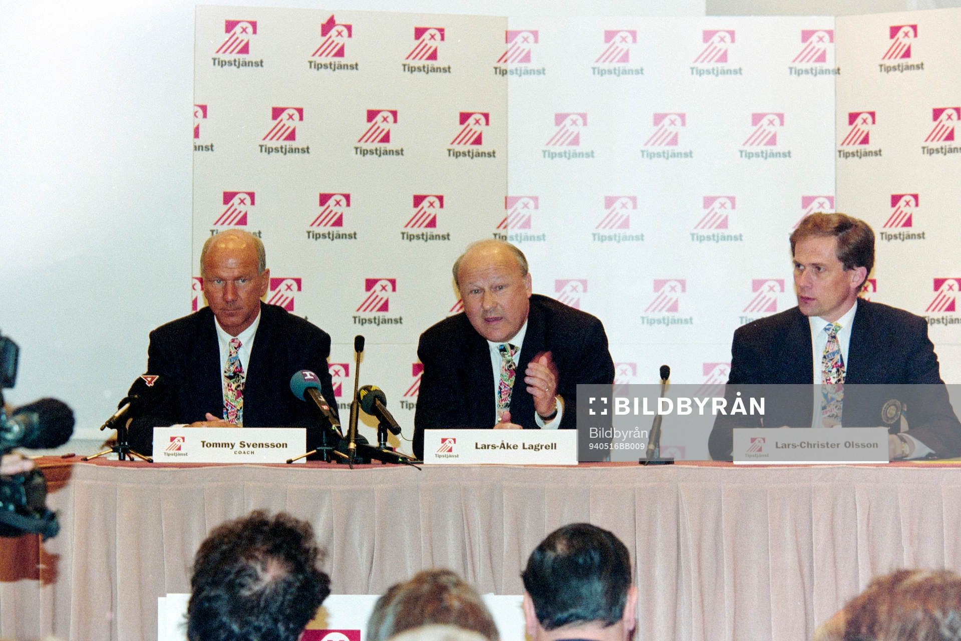 Tommy Svensson, förbundskapten, Sverige, Lars-Åke Lagrell