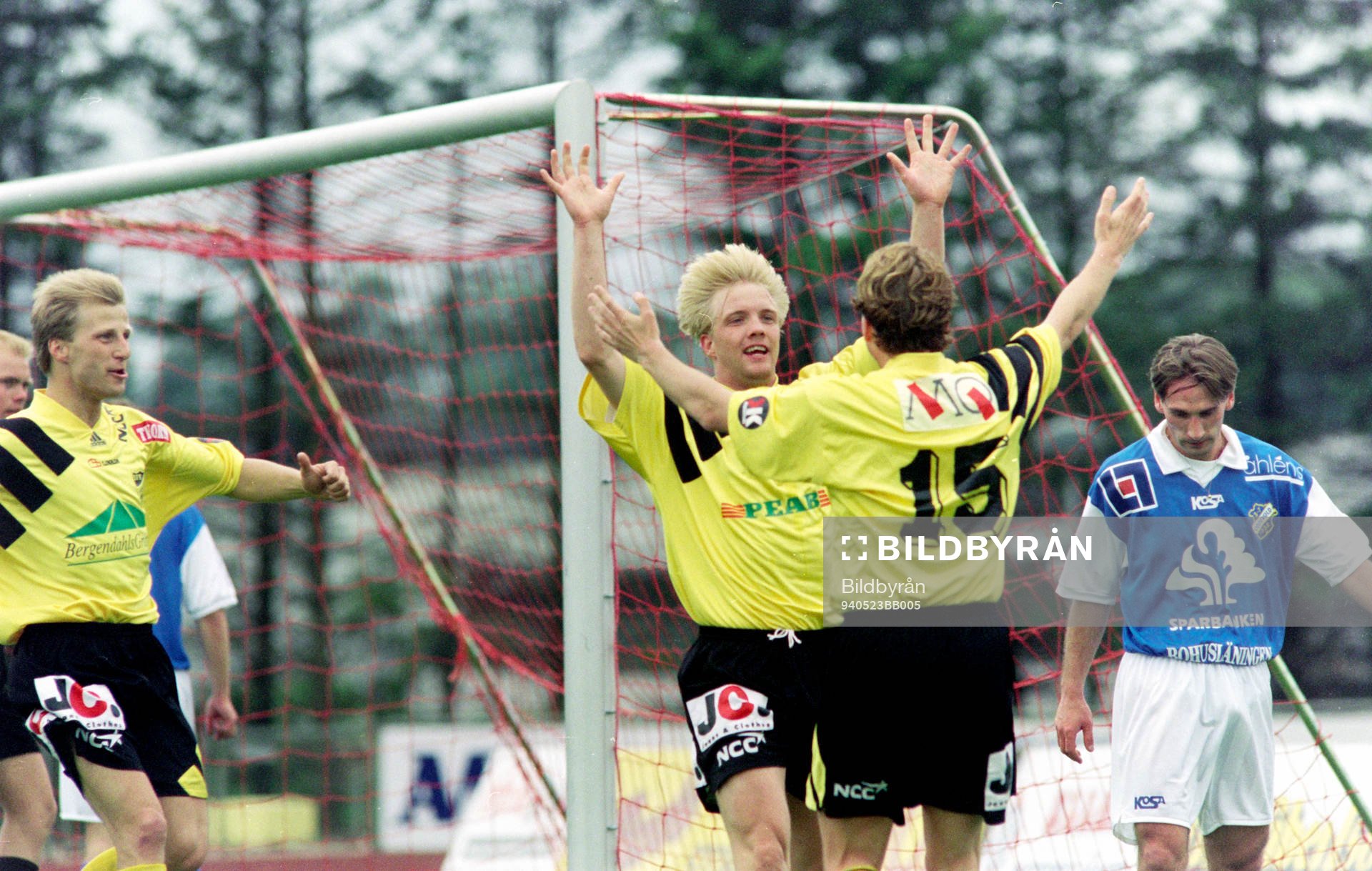 Percy Olsson och Anders Svensson, Hässleholm jublar
