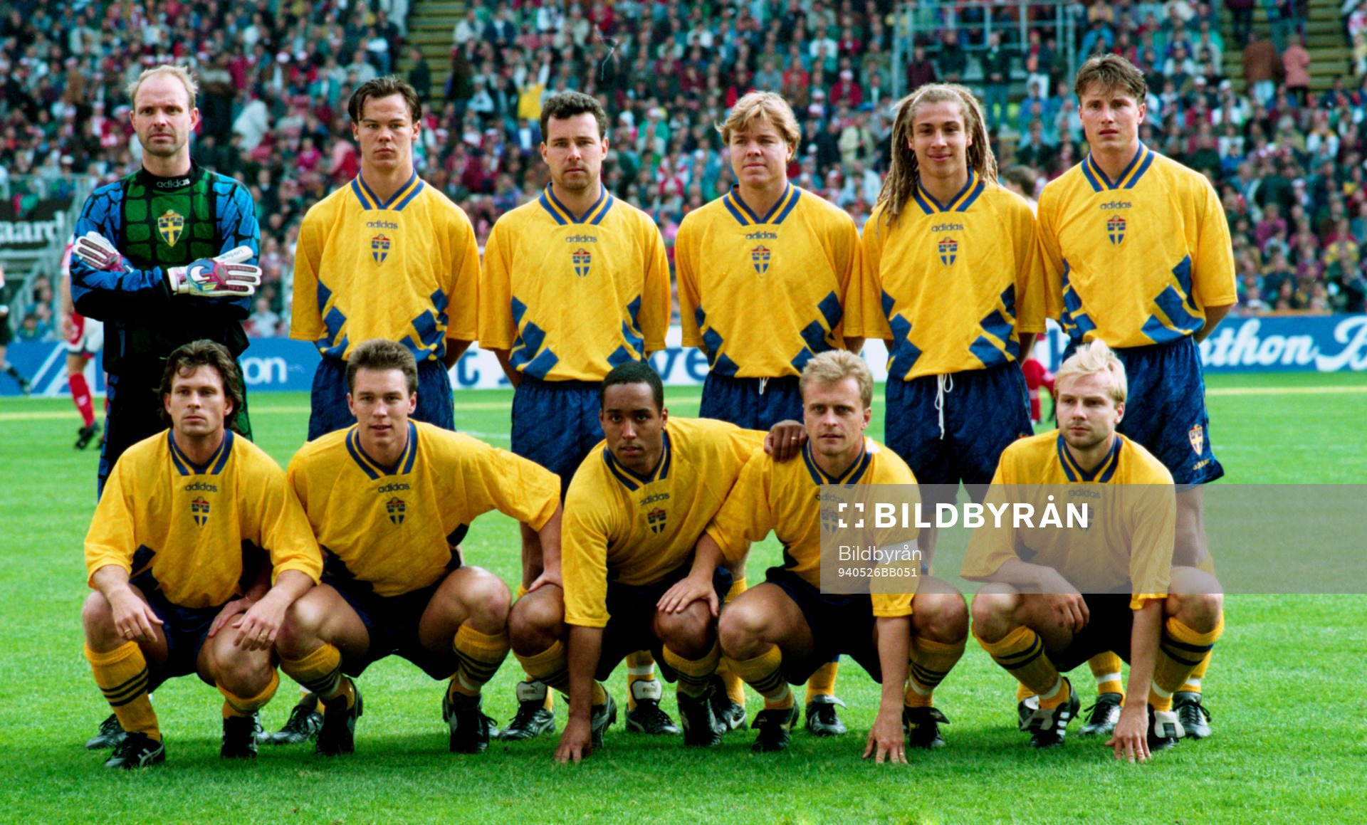 Thomas Ravelli, målvakt, Joachim Björklund, Stefan Rehn,