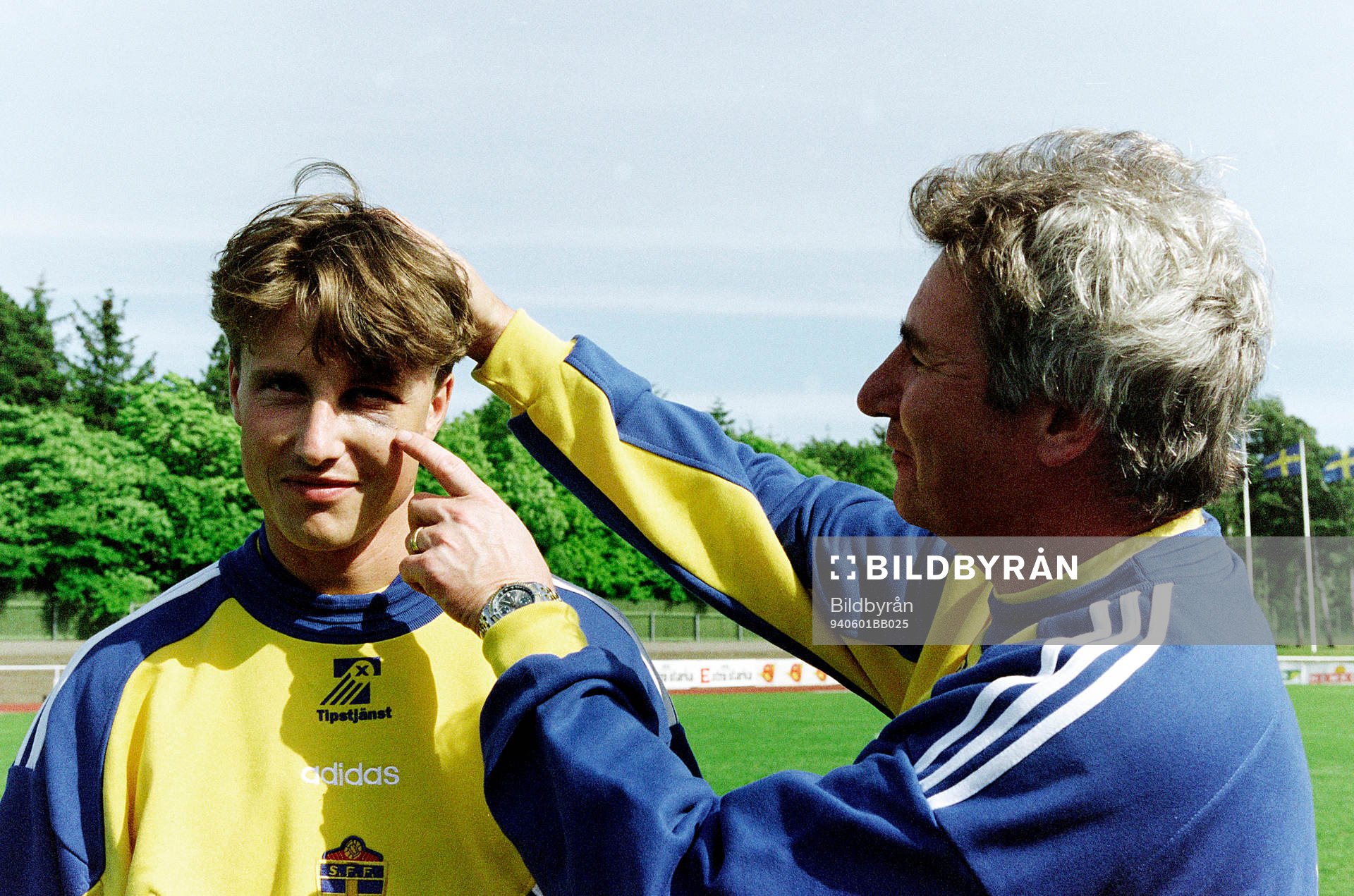 Roger Ljung, Sverige och Jan Ekstrand, läkare