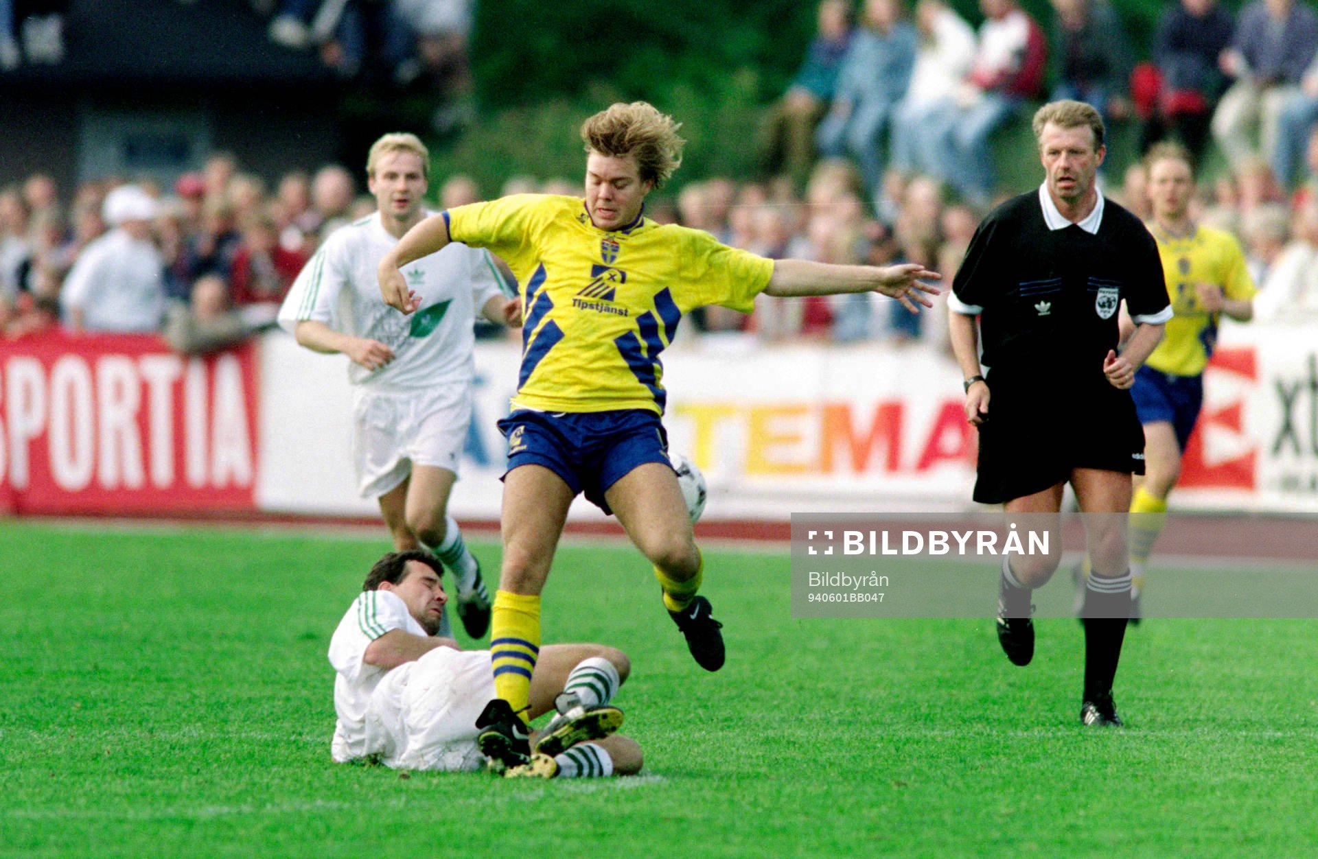 Tomas Brolin och Stefan Rehn
