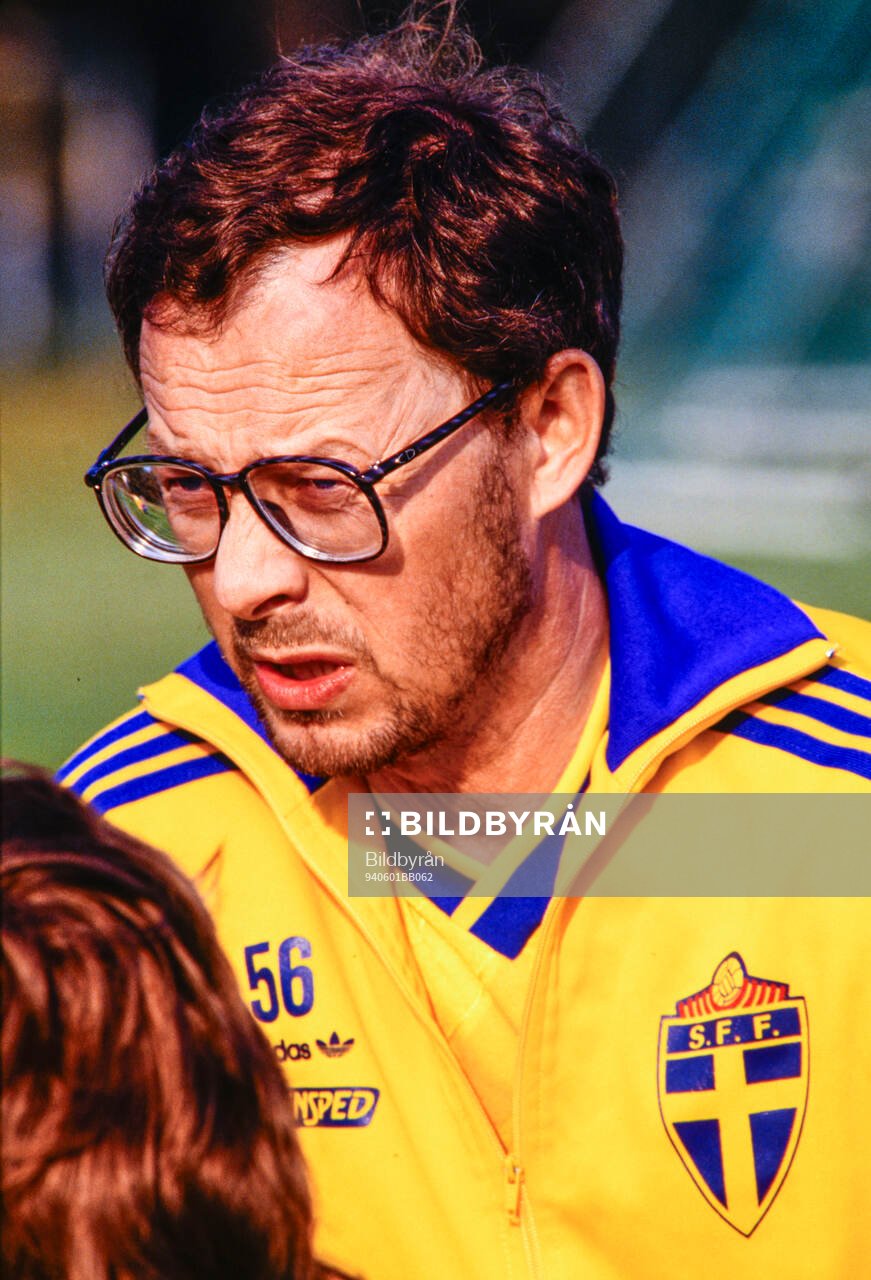 Lars Lagerbäck, coach Sweden