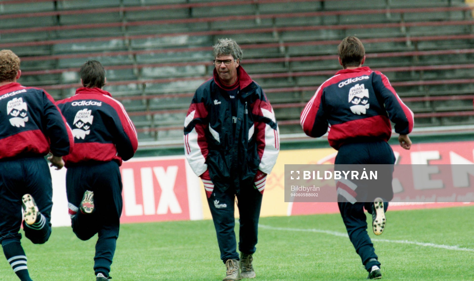 Egil Olsen, förbundskapten, Norge. Drillo